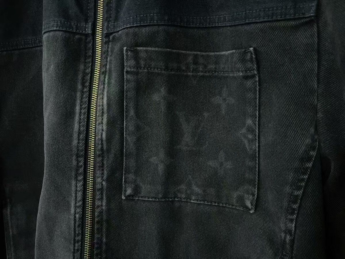 Louis Vuitton Louis Vuitton Placed MNG Fur Hood Denim Blouson Jacket Size US S / EU 44-46 / 1 - 2 Thumbnail
