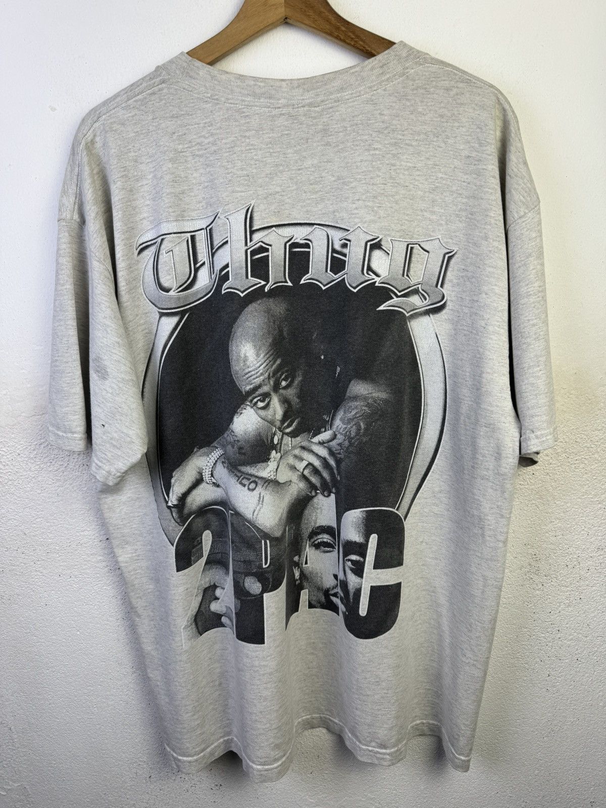 Rap Tees Vintage Tupac Shakur Raptees Size US XL / EU 56 / 4 - 7 Thumbnail