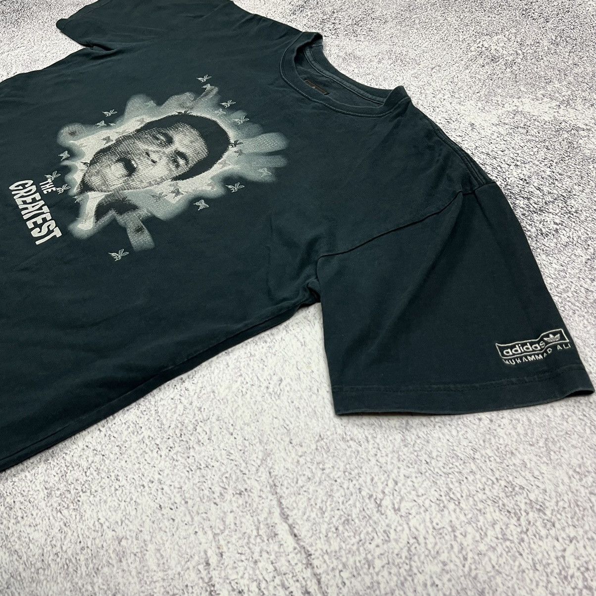 Adidas × Vintage Vintage Adidas Muhammad Ali t-shirt rare Size US M / EU 48-50 / 2 - 4 Thumbnail