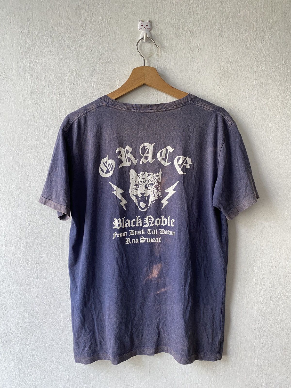 If Six Was Nine × Japanese Brand 1990s - Rna Inc Slang Grave Design T Shirt Size US M / EU 48-50 / 2 - 4 Thumbnail