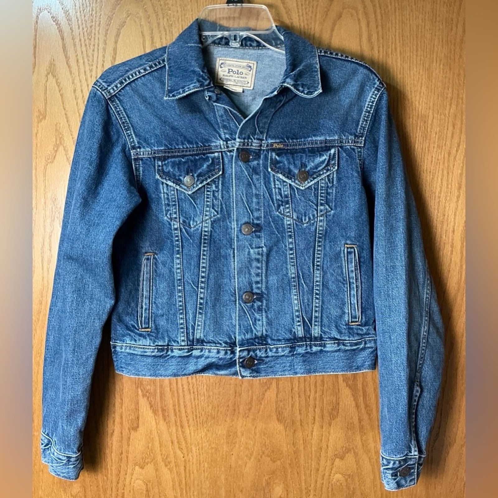 Polo Ralph Lauren Ralph Lauren Polo Denim Trucker Jacket In Meuse Wash XS Size XS / US 0-2 / IT 36-38 - 8 Thumbnail