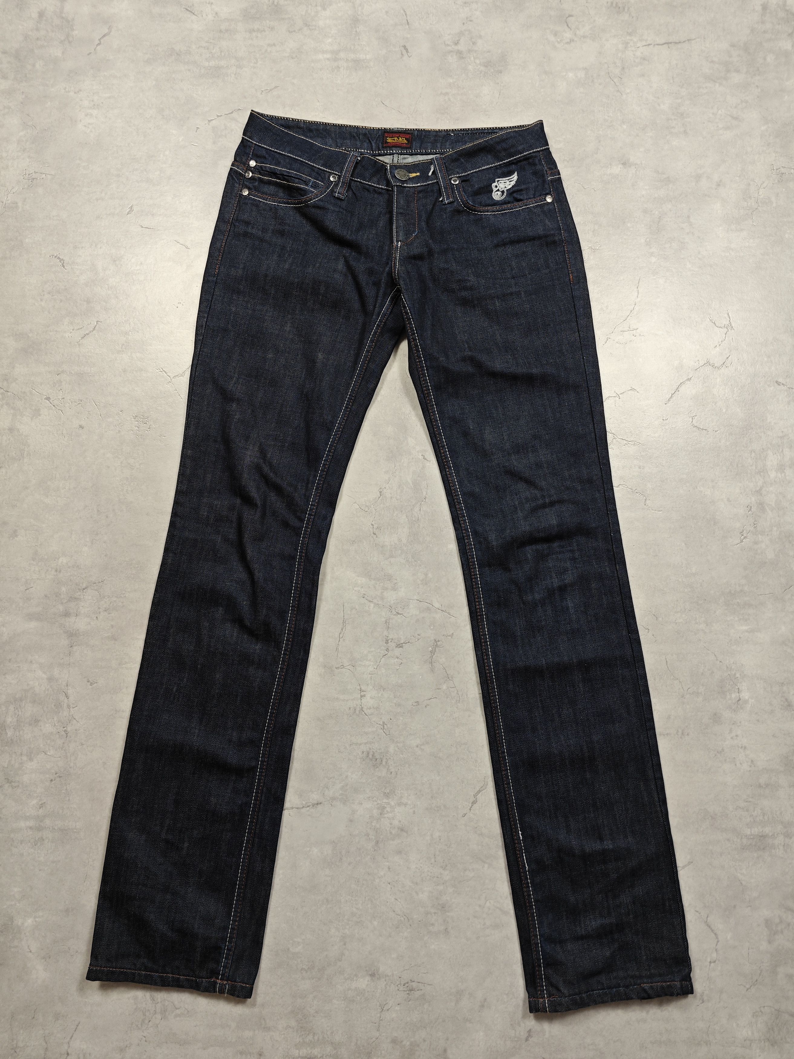 Von Dutch Von Dutch Vintage Y2K Jeans Size 27" / US 4 / IT 40 - 2 Thumbnail