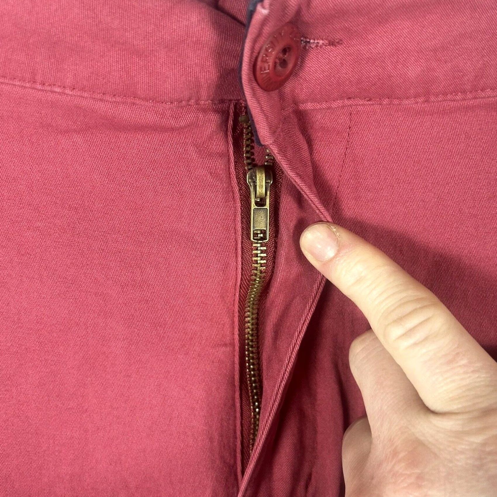 Vintage Rugby University Men's Chino Red Shorts Size 42 Stretch Pockets Bermuda Casual Size US 42 / EU 58 - 3 Thumbnail