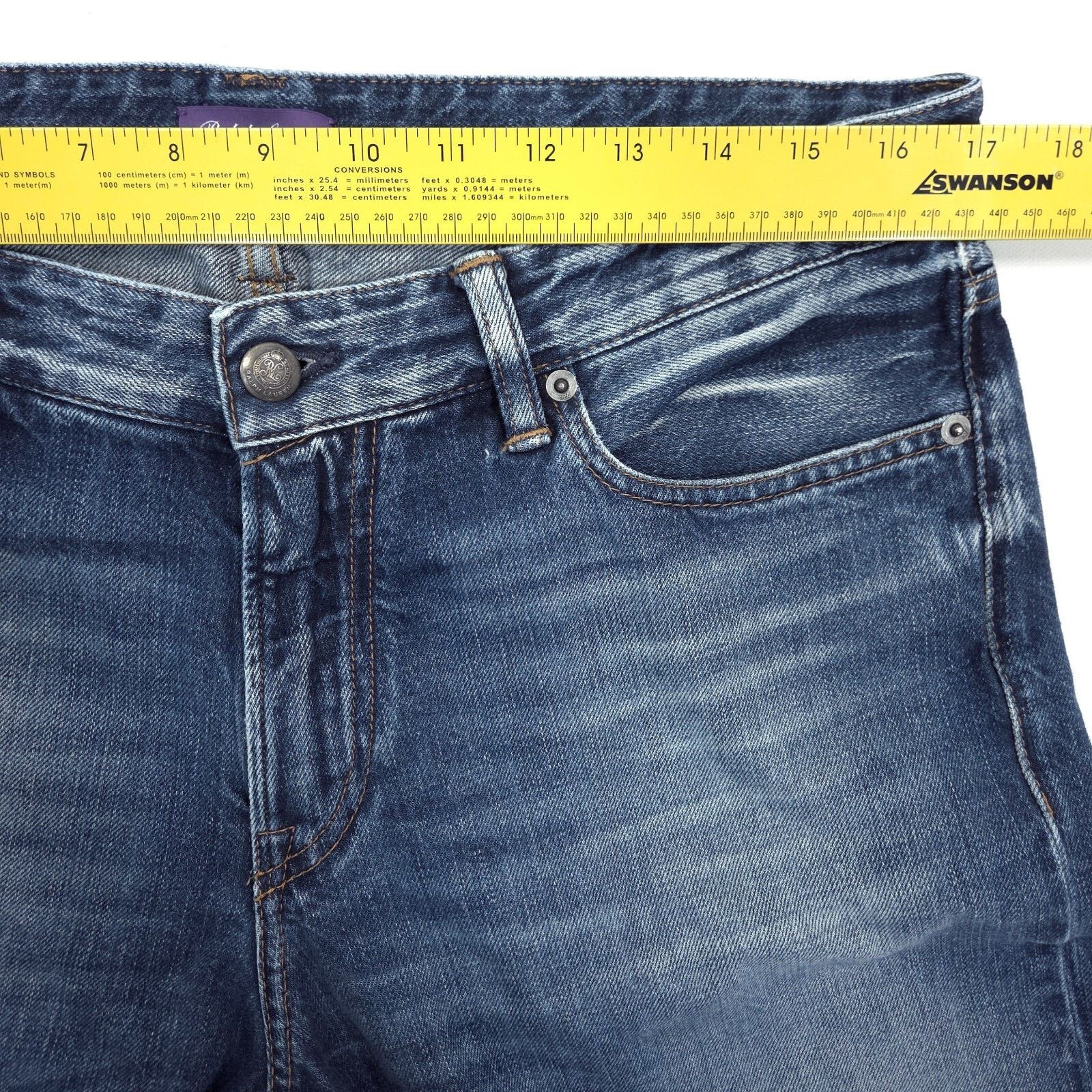 Ralph Lauren Purple Label Ralph Lauren Purple Label Denim Jeans 34x27 Italy Selvedge Size US 34 / EU 50 - 6 Thumbnail