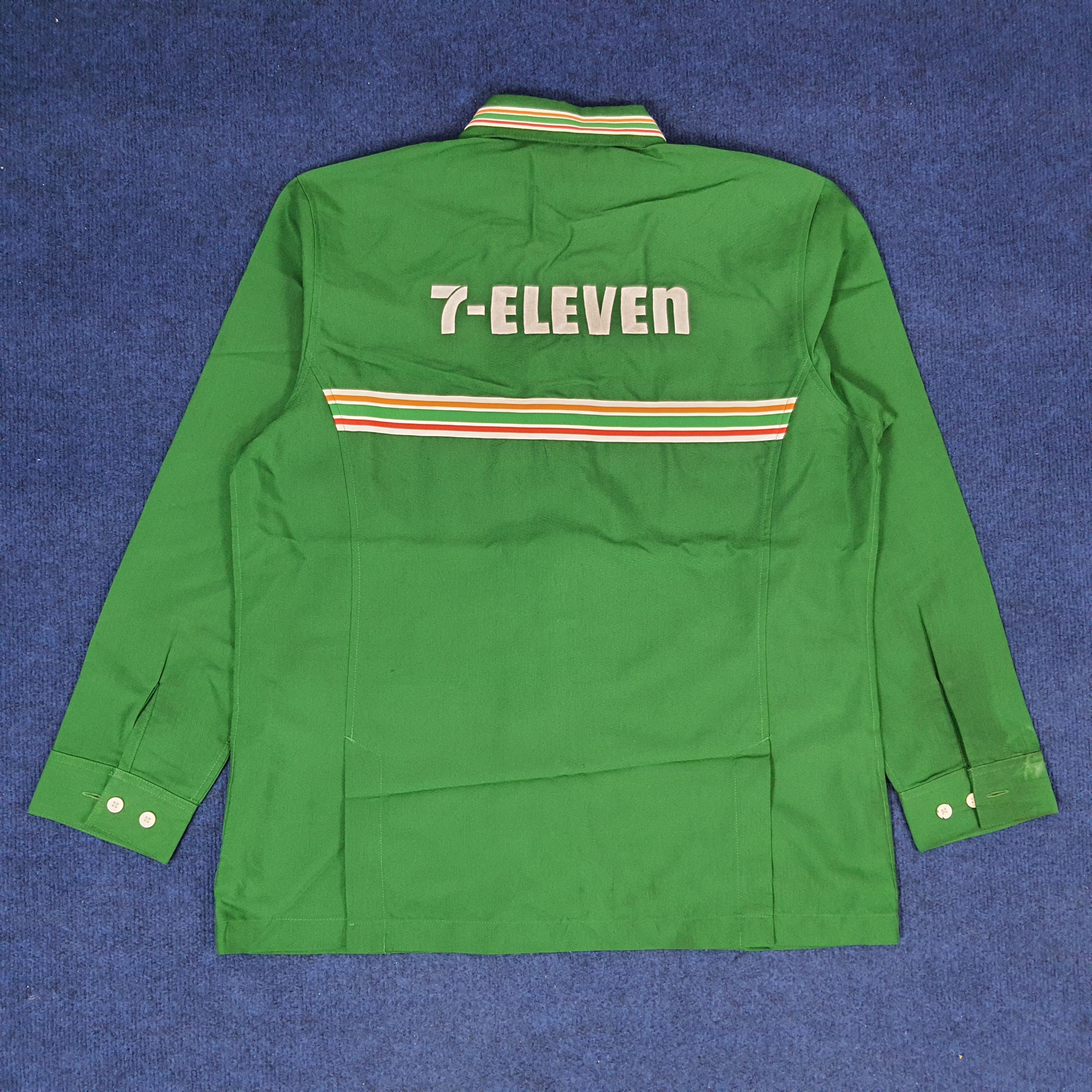 Japanese Brand × Vintage Vintage 7 Eleven Japan Edition Staff Uniform Jacket Size US M / EU 48-50 / 2 - 1 Thumbnail