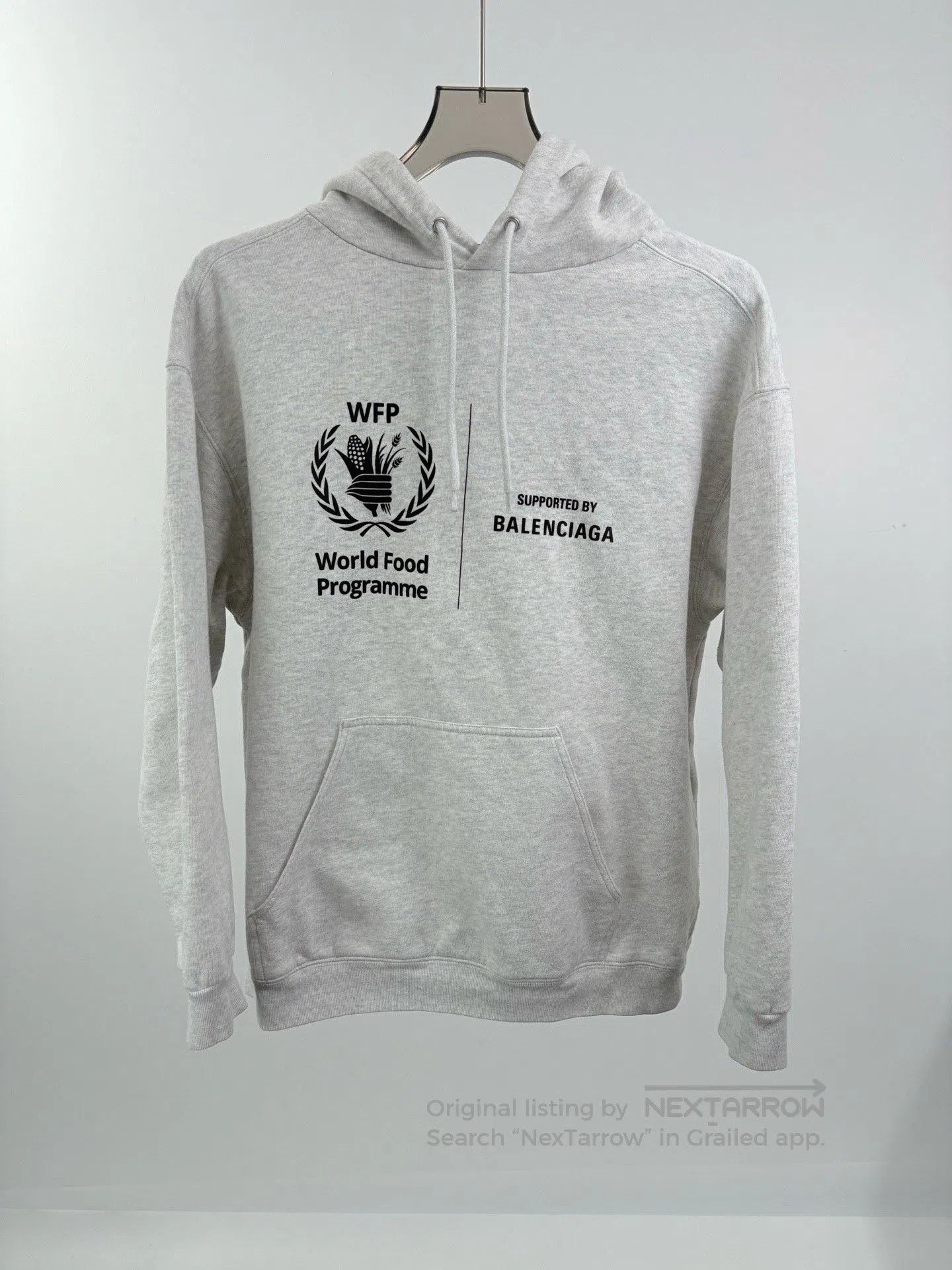 Balenciaga BALENCIAGA WFP World Food Programme Hoodie. Size US S / EU 44-46 / 1 - 1 Thumbnail