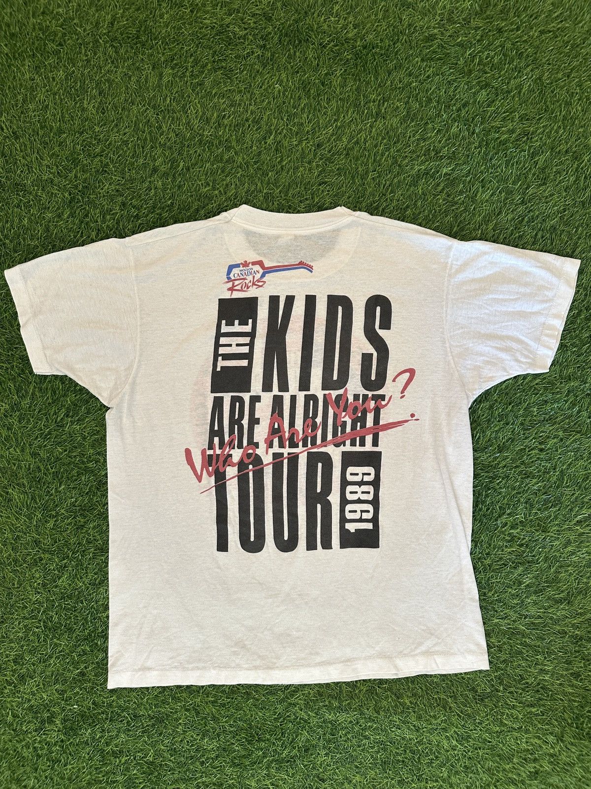 Band Tees Vintage 80s the who kids alright tour tee shirt size L Size US L / EU 52-54 / 3 - 2 Thumbnail