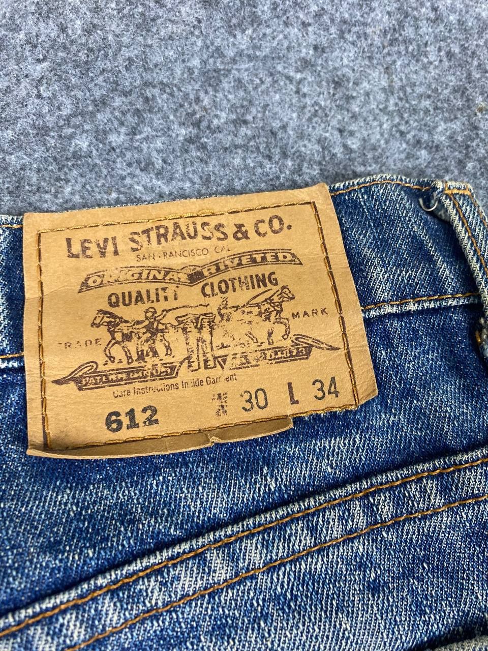 Levi's vintage levis 612 orange tab nice faded denim Size US 31 - 3 Thumbnail