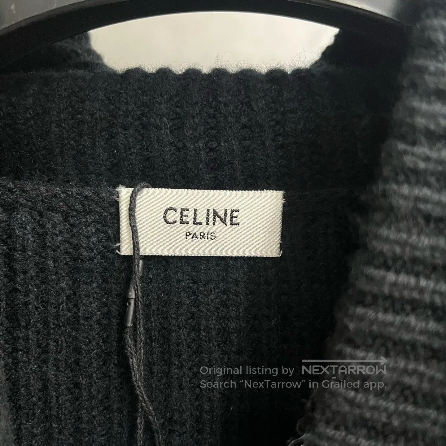 Celine CELINE The artist's jacquard-patterned wool sweater| Size US S / EU 44-46 / 1 - 2 Thumbnail