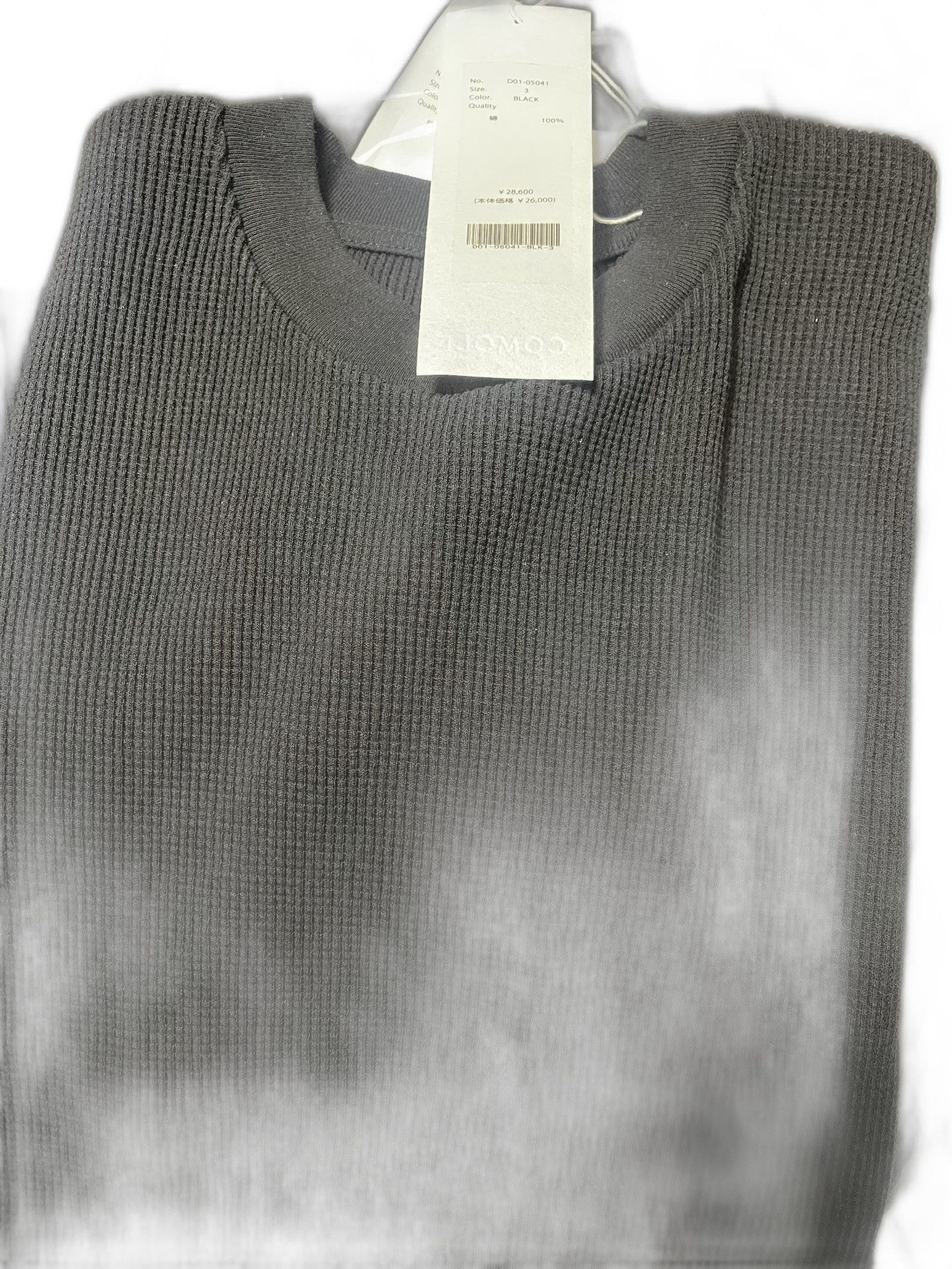 Comoli Comoli 26SS Waffle Texture Top Size US L / EU 52-54 / 3 - 1 Thumbnail