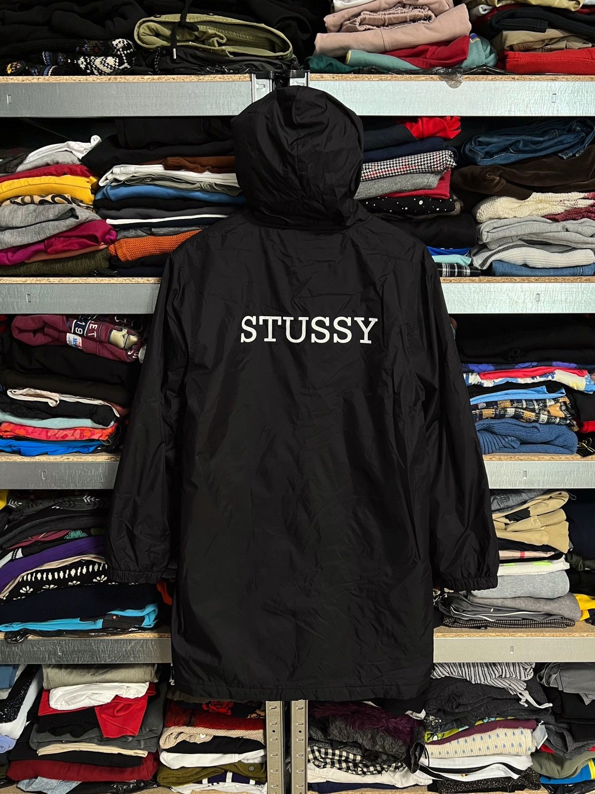 Stussy Stussy Jacket Nylon Hooded Windbreaker Rain Long Coat Logo Size US M / EU 48-50 / 2 - 2 Thumbnail