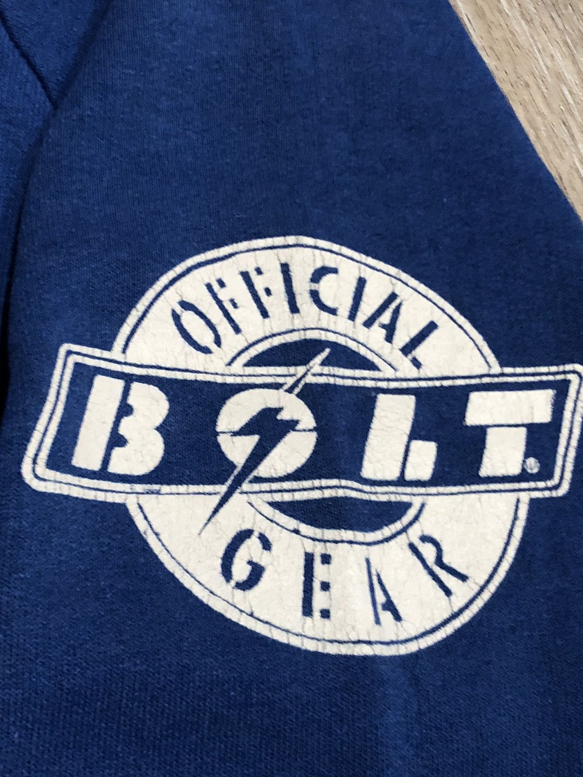 Lightning Bolt × Vintage Vtg 90s Bolt Beach Volleyball Sweatshirt Size US XL / EU 56 / 4 - 7 Thumbnail