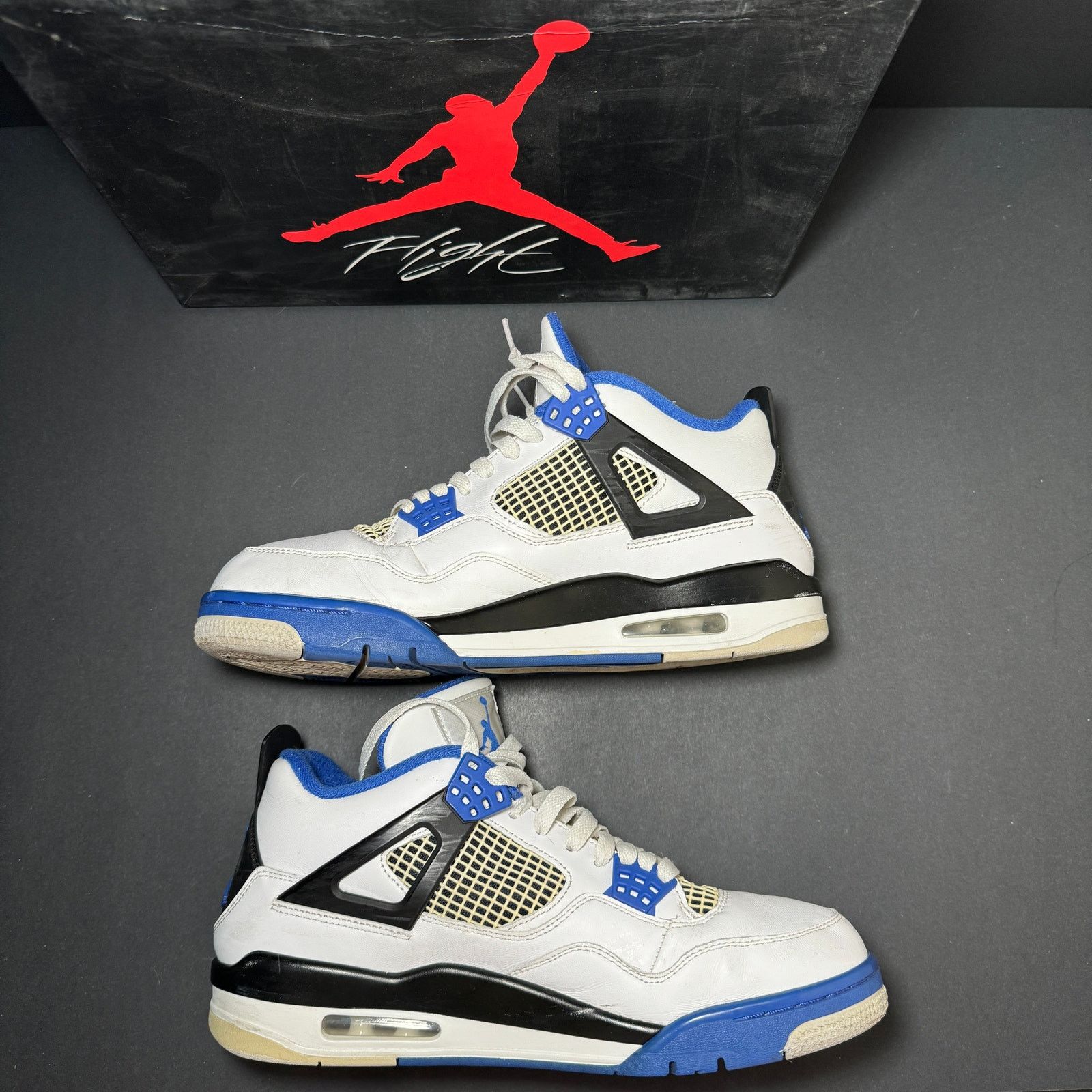 Jordan Brand × Nike Size 10 - Nike Air Jordan 4 Retro Motorsports Men's Shoes Size US 10 / EU 43 - 3 Thumbnail