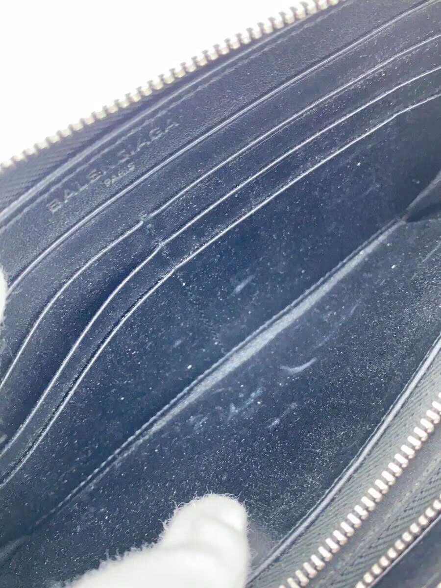 Balenciaga Balenciaga Leather Long Wallet Black Size ONE SIZE - 6 Thumbnail