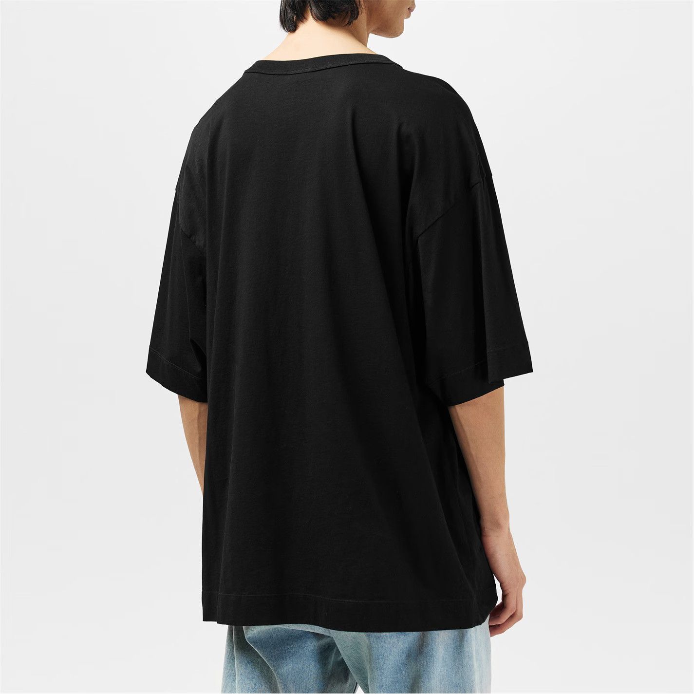 Dries Van Noten o1g2r1mq0426 Graphic T-Shirt in Black Size US M / EU 48-50 / 2 - 4 Thumbnail