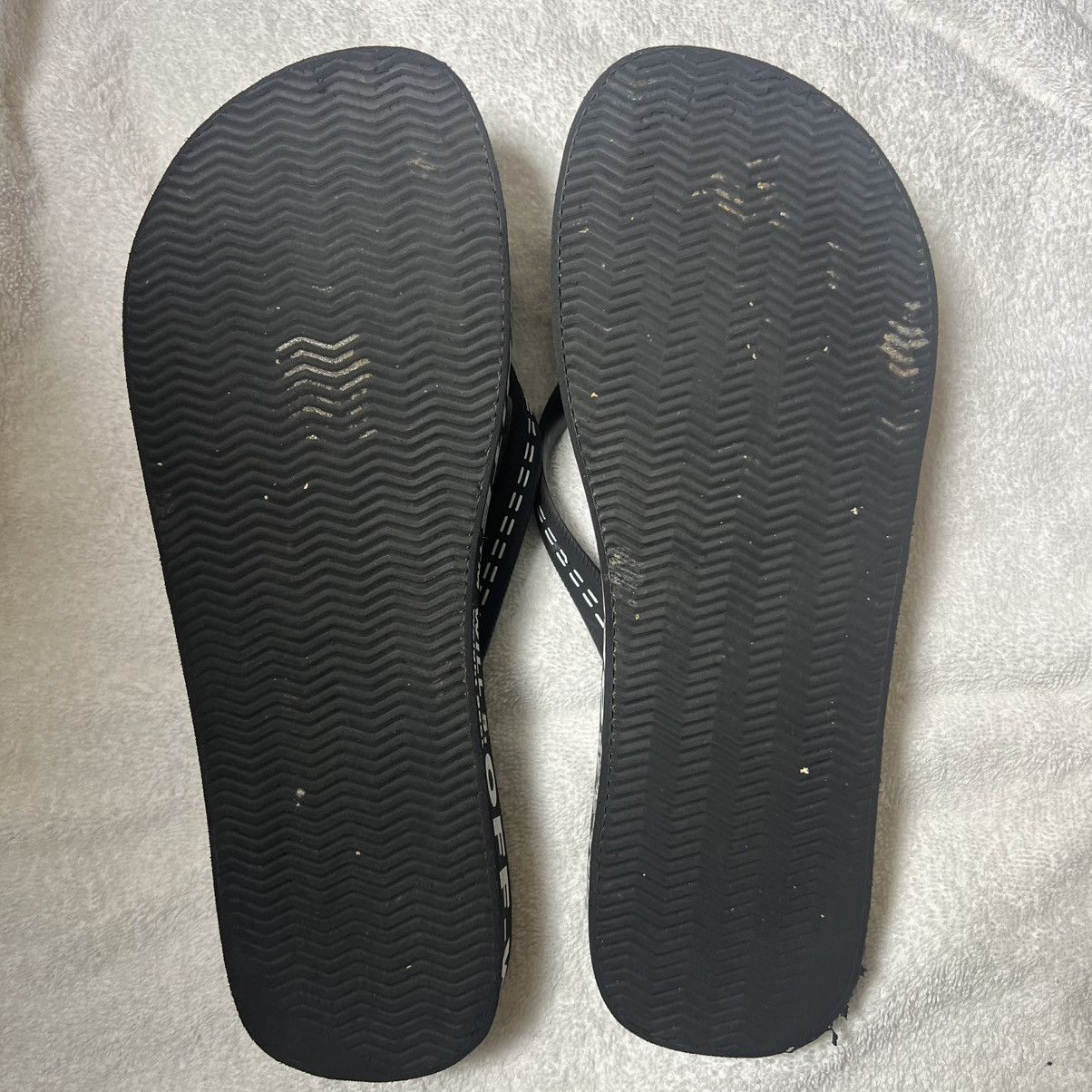 Off-White Off-White Industrial Logo Flip Flops Size US 10 / EU 43 - 6 Thumbnail