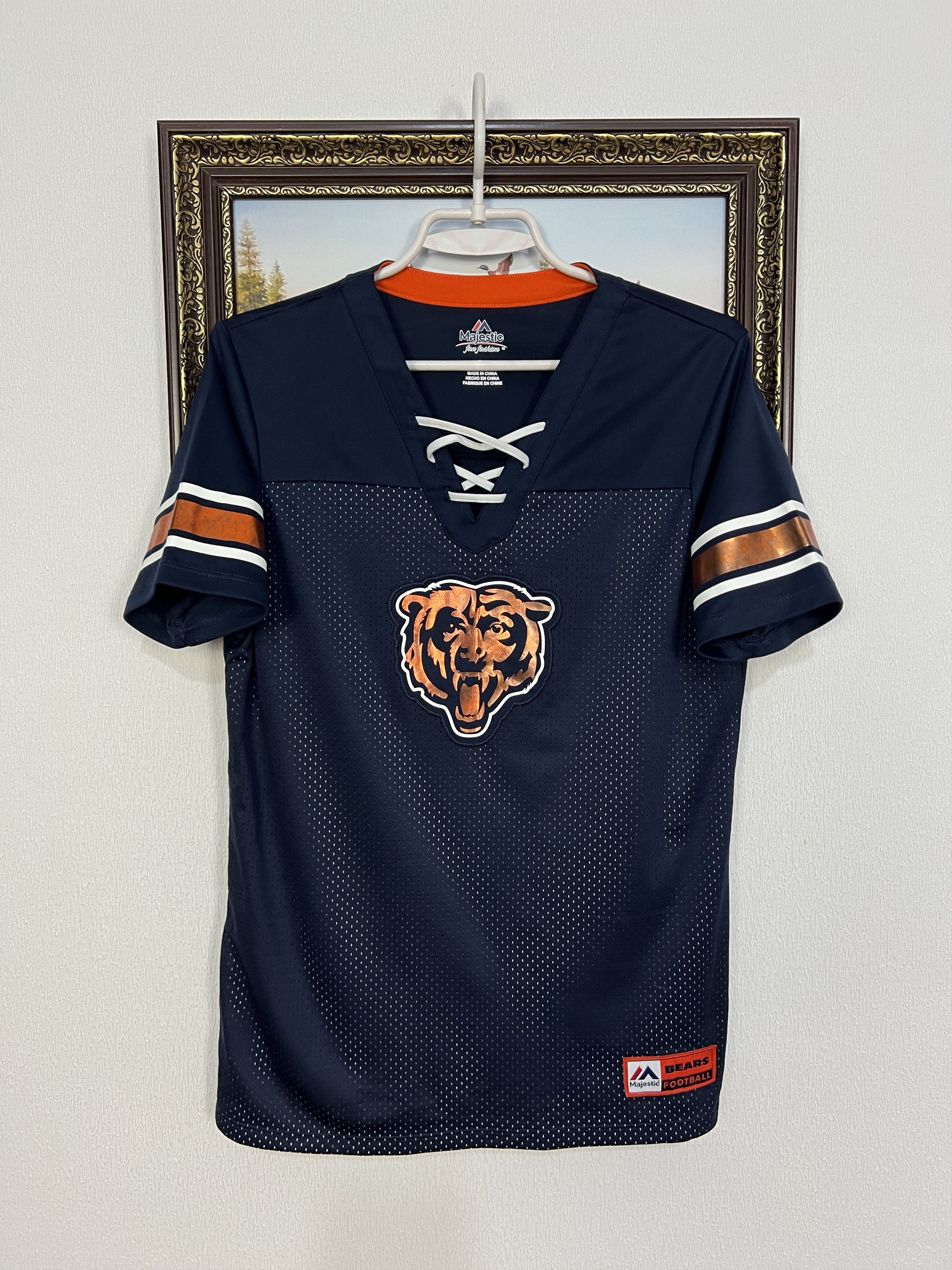 Majestic Majestic Chicago Bears Jersey NFL Football Shirt Rare Trikot Size M / US 6-8 / IT 42-44 - 1 Thumbnail