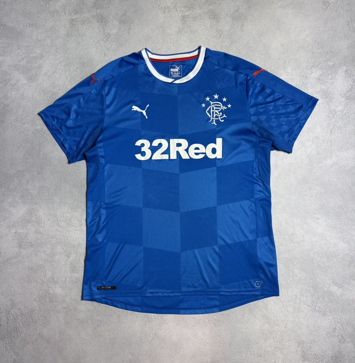 Puma Glasgow Rangers 2016 2018 Home Shirt Soccer Jersey Puma Size US XL / EU 56 / 4 - 1 Thumbnail