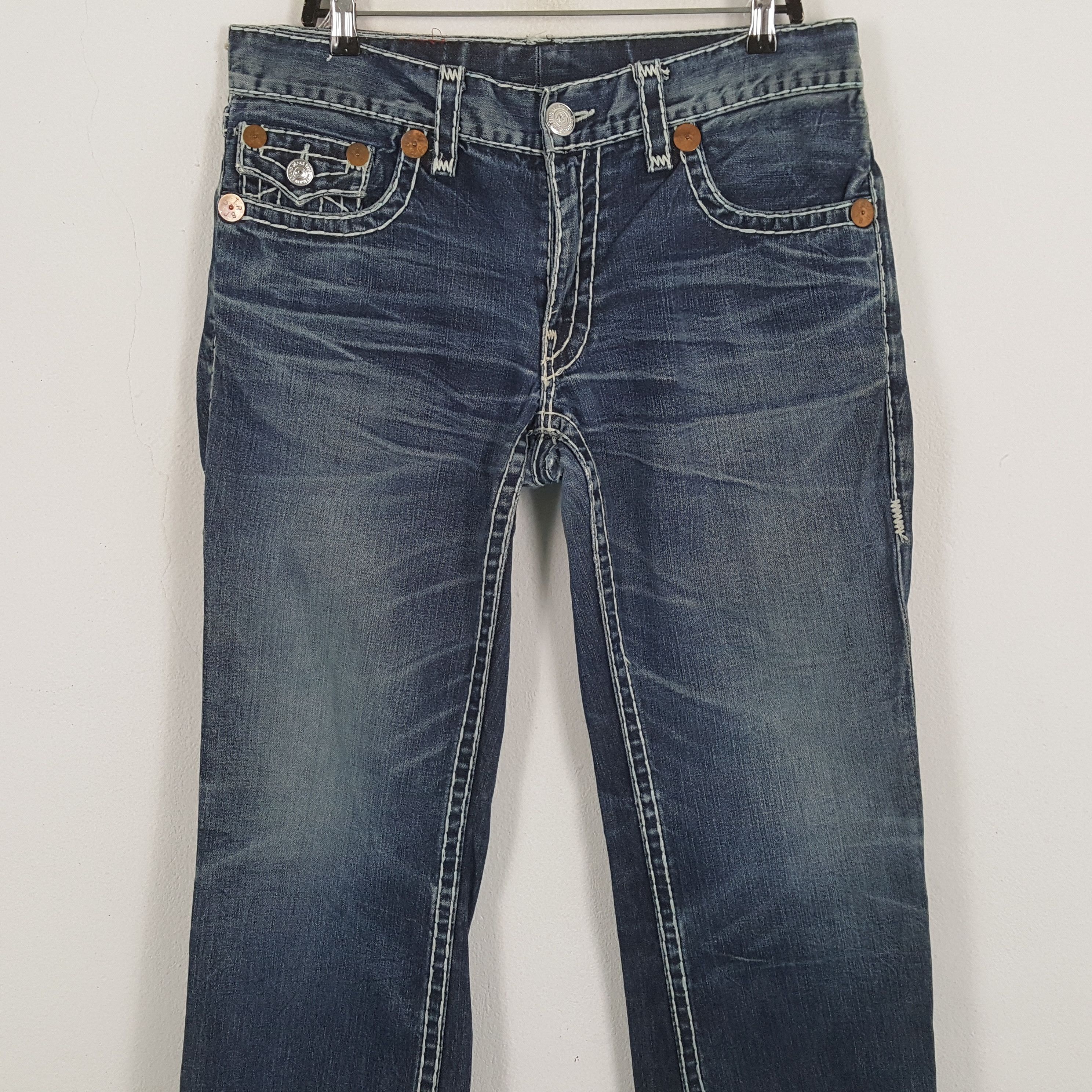 True Religion × Vintage TRUE RELIGION Streetwear Style Jeans Size US 35 - 5 Thumbnail