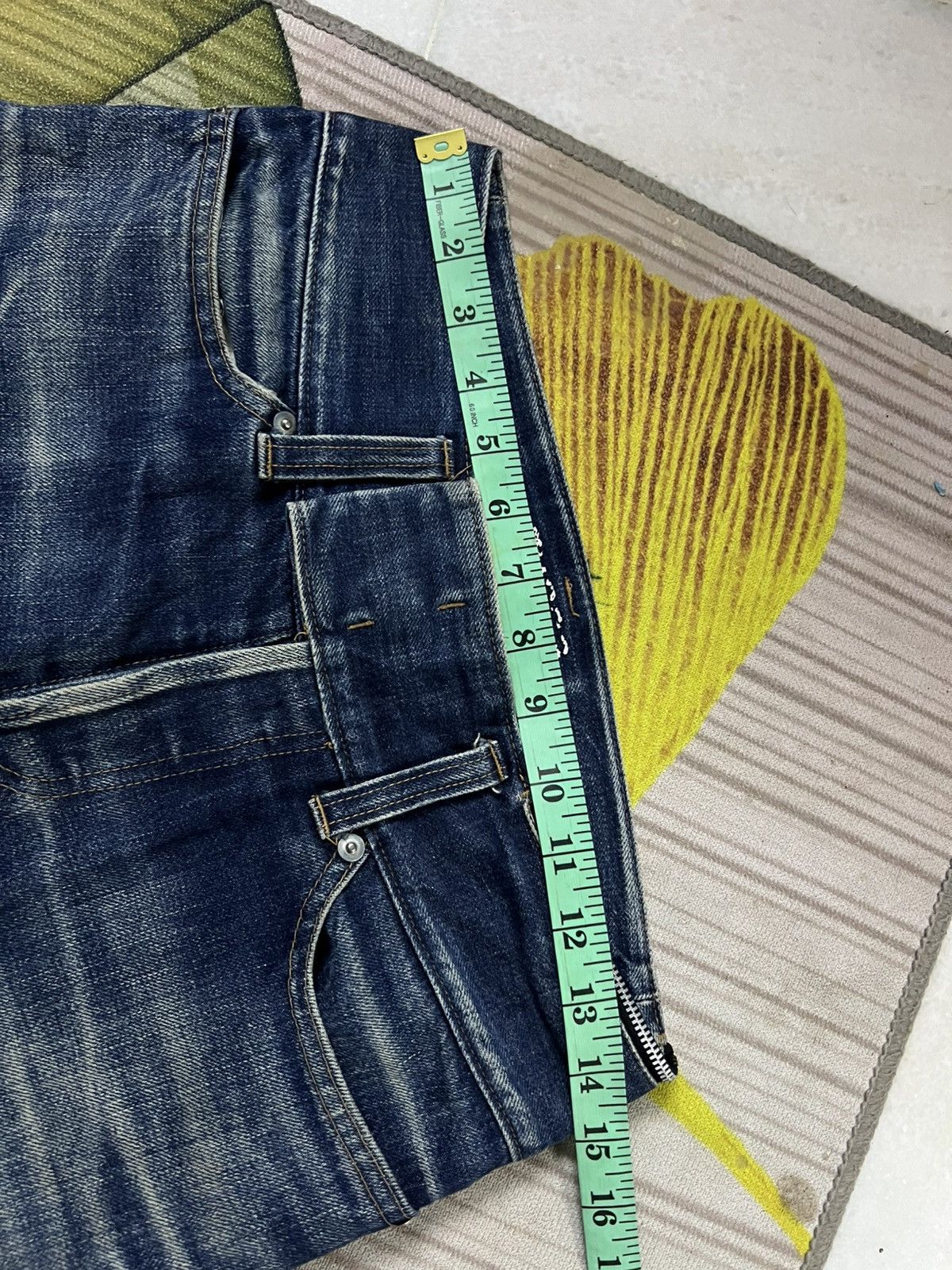 CABANE de ZUCCa 💥Vintage Cabane De Zucca Cropped Selvedge Jean Size US 28 / EU 44 - 3 Thumbnail