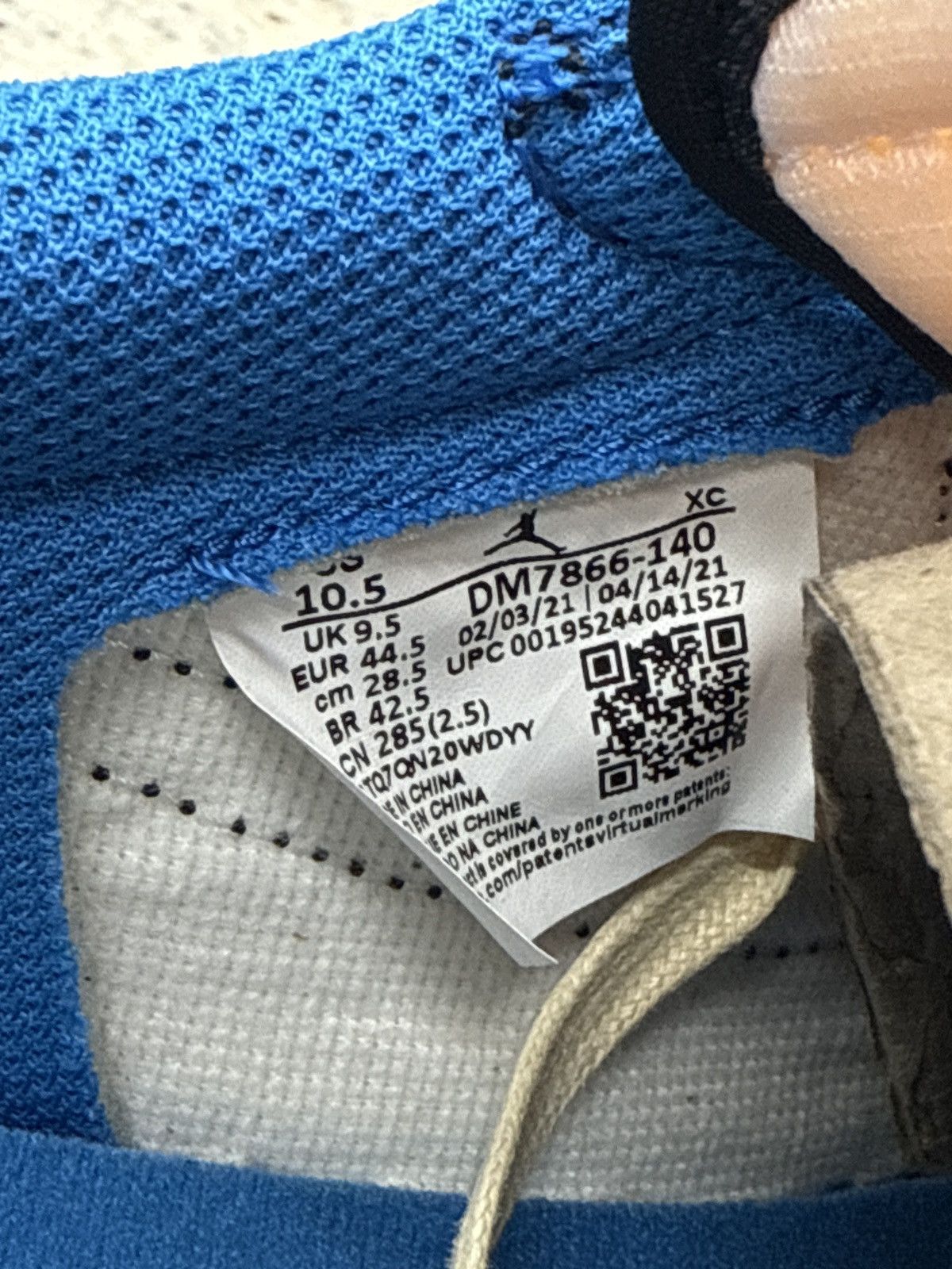 Nike × Travis Scott Travis Scott Fragment Sp Lows Size US 10.5 / EU 43-44 - 7 Thumbnail
