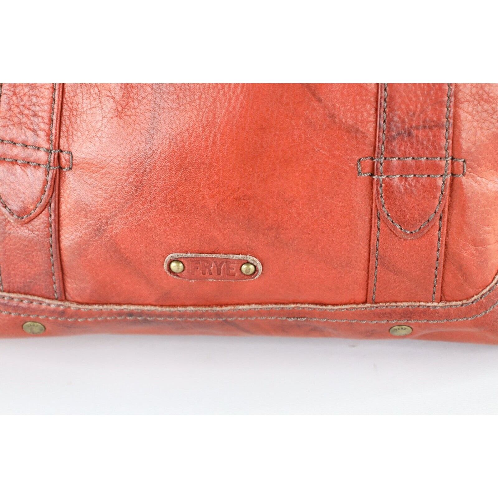 Frye Frye Distressed Italian Leather Boho Chic Shoulder Bag Size ONE SIZE - 6 Thumbnail
