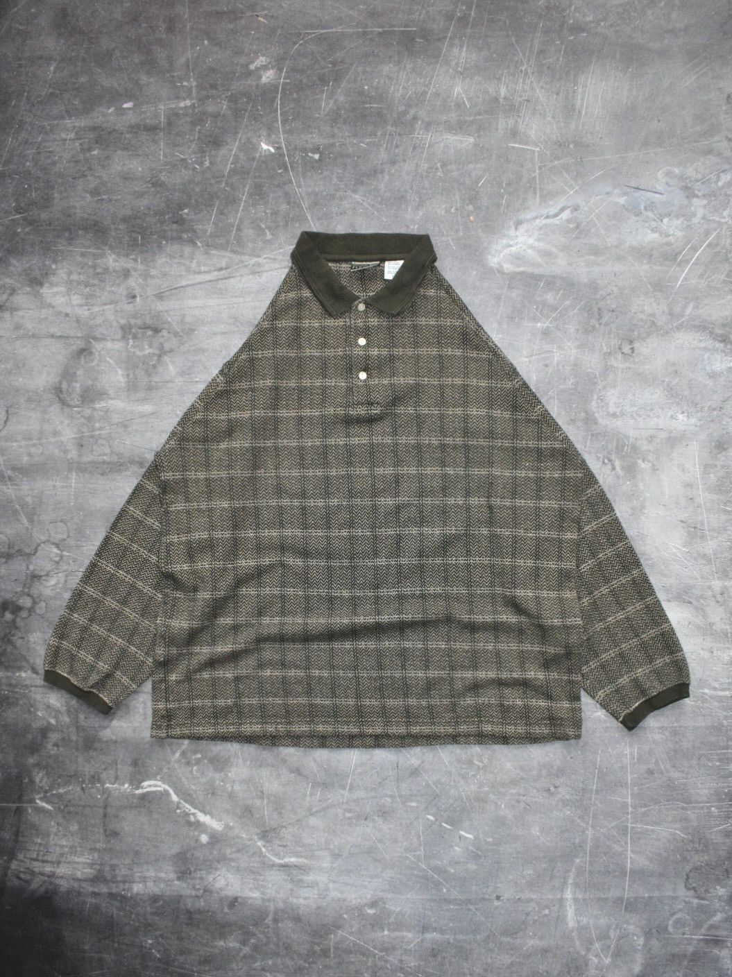 Bugle Boy × Vintage Vintage Y2K Bugle Boy Long Sleeve Polo Shirt (XL) Size US XL / EU 56 / 4 - 1 Thumbnail