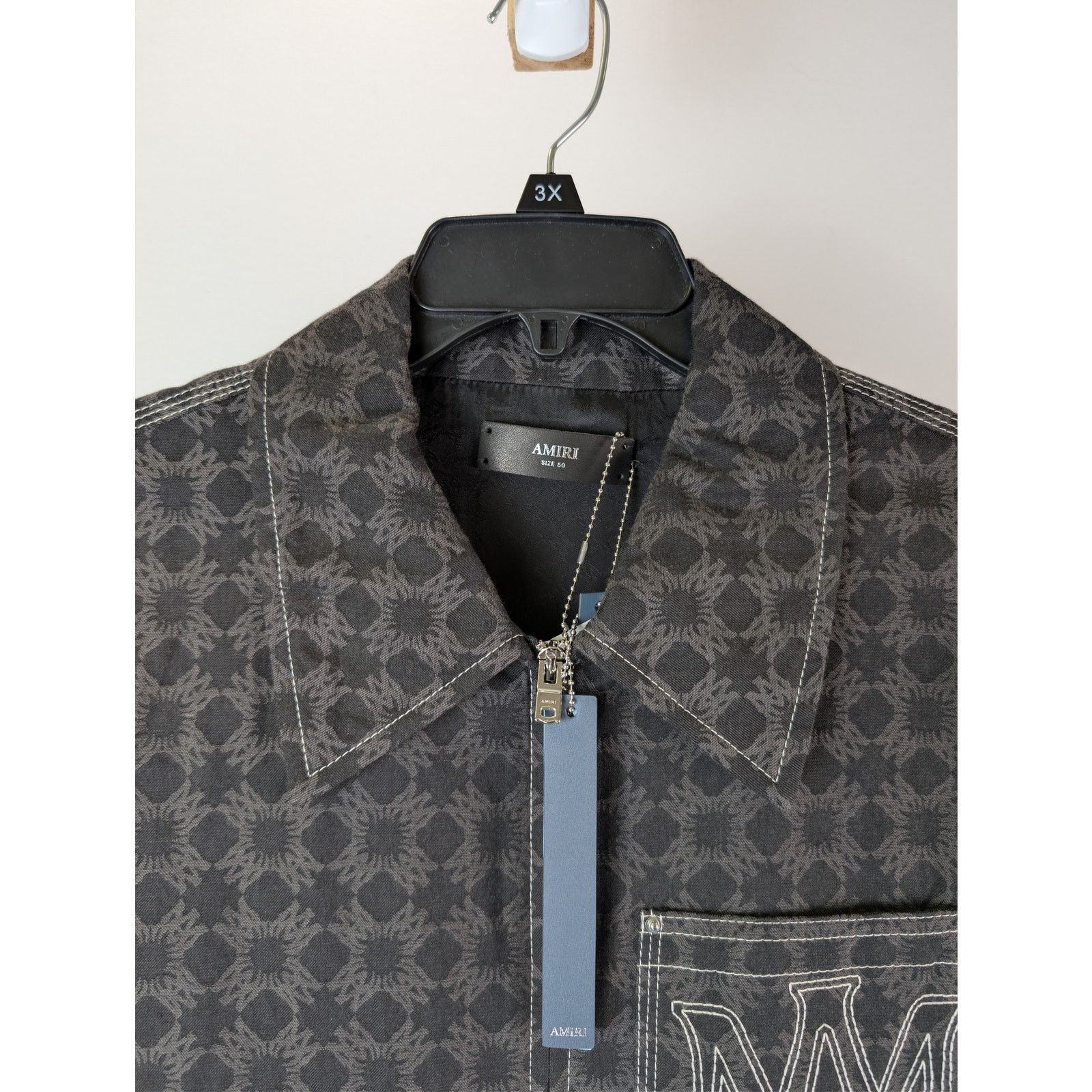 Amiri o1rshd1 MA Quad Work Jacket in Black Size US M / EU 48-50 / 2 - 7 Thumbnail