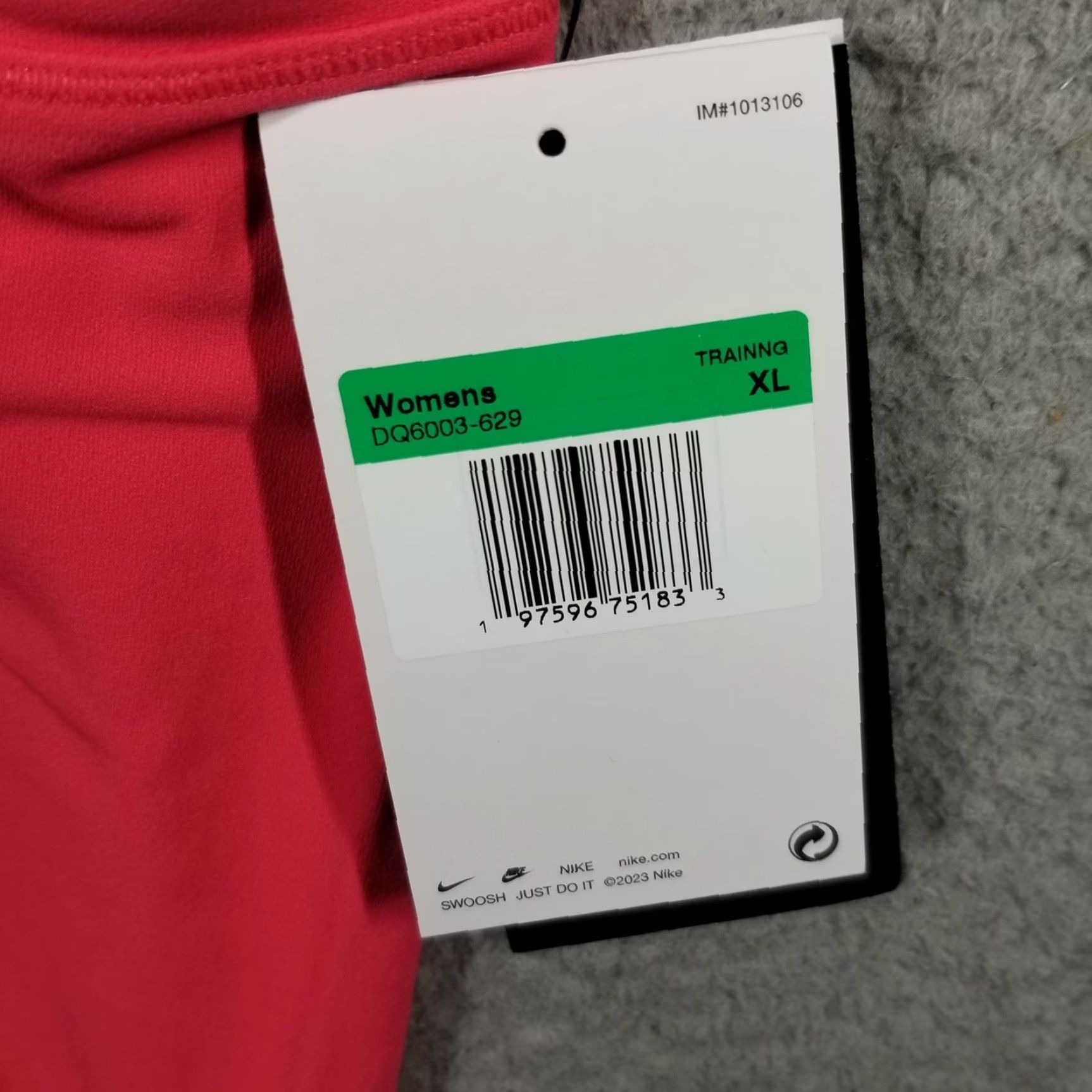 Nike Nike Women’s XL Pink High-Waisted 8" Biker Shorts Activewear Gym Running Training Size 40" / US 18 - 3 Thumbnail