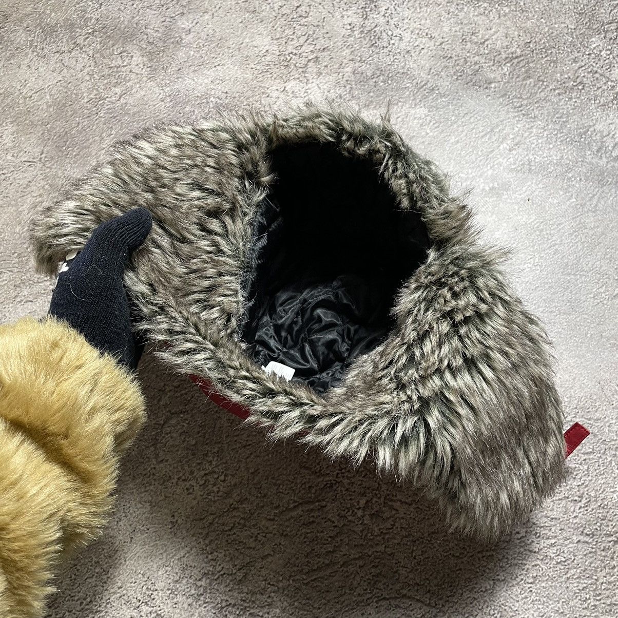 If Six Was Nine Vintage 90s Alt Beanie Mohair Ushanka Faux American VTg Size ONE SIZE - 5 Thumbnail