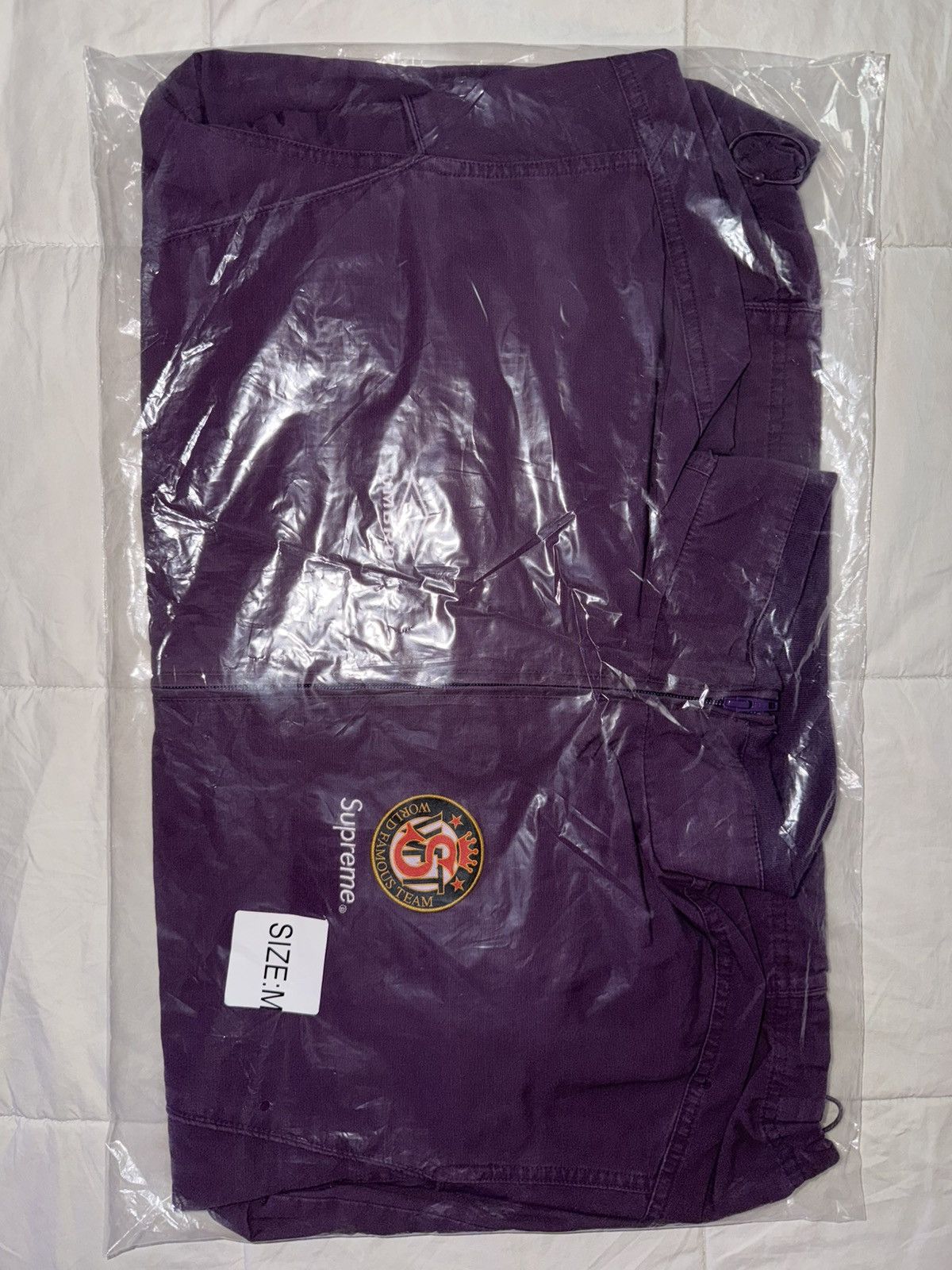 Supreme × Umbro Supreme Umbro Cotton Ripstop Track Jacket (SS26) plum medium Size US M / EU 48-50 / 2 - 10 Thumbnail