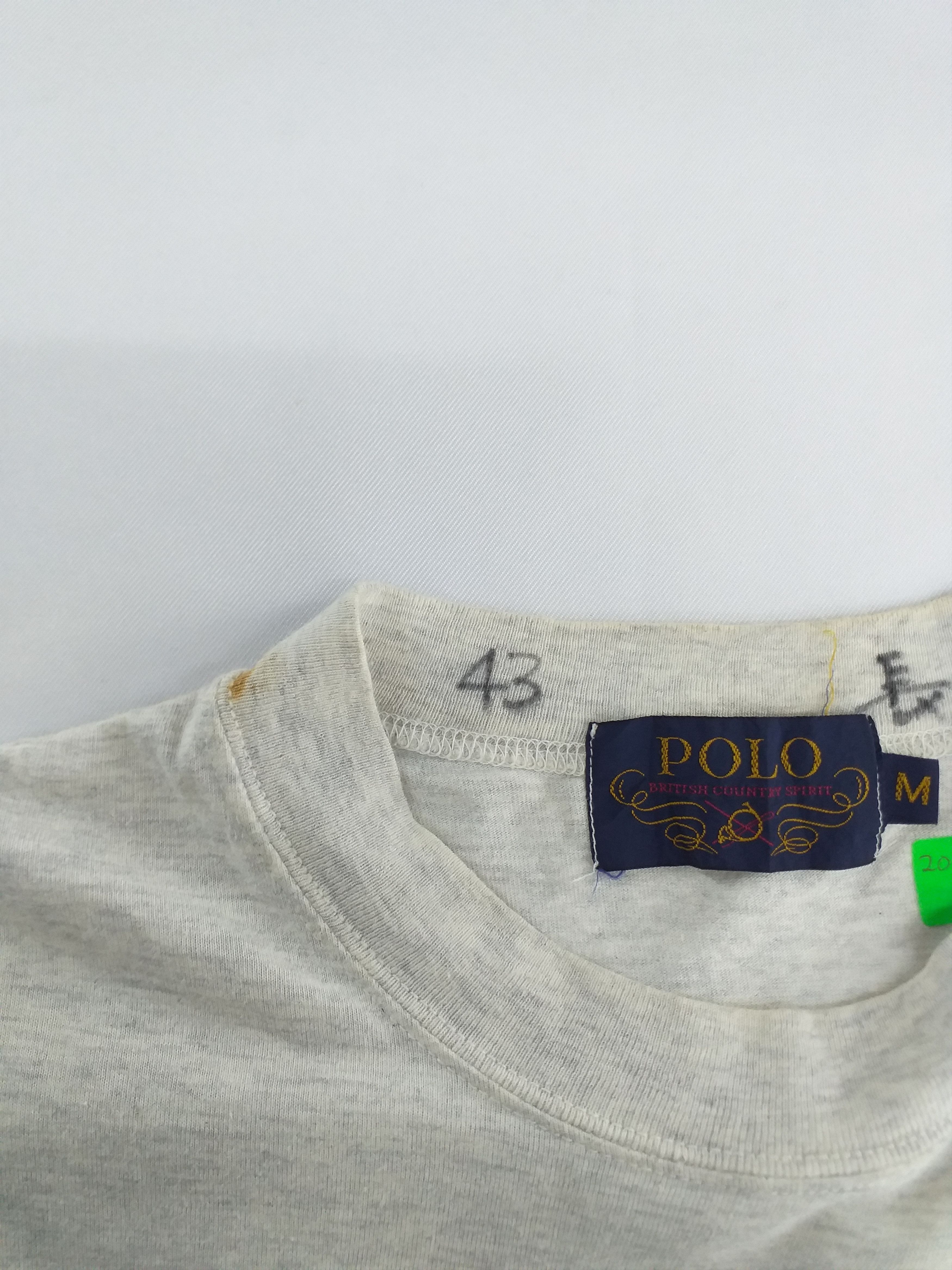 Beverly Hills Polo Club Vintage Polo British Country Spirit Big Logo TShirt -A015 Size US M / EU 48-50 / 2 - 5 Thumbnail