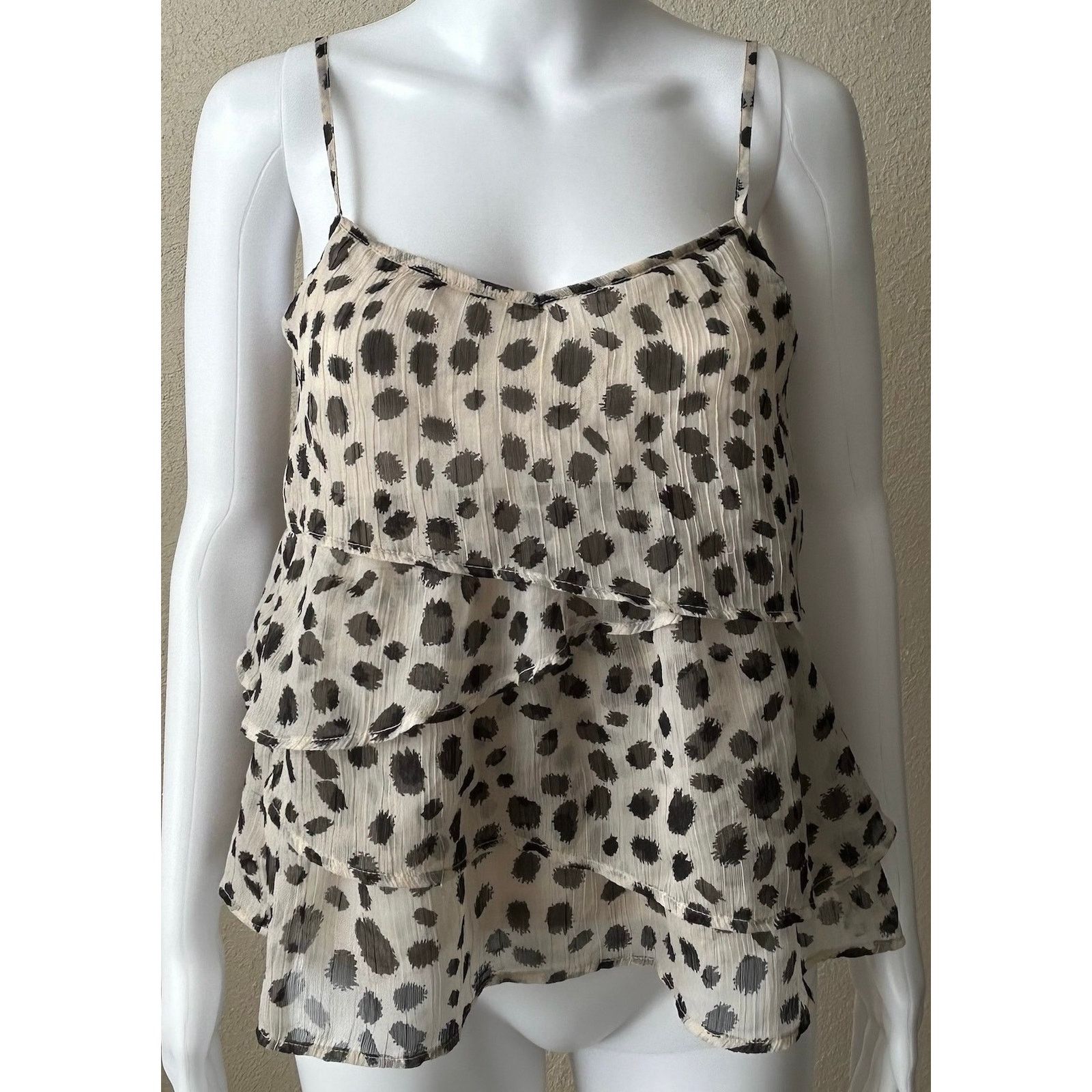 Divided Divided | Women’s Cheetah Leopard Print Tank Top | 6 Size M / US 6-8 / IT 42-44 - 1 Thumbnail
