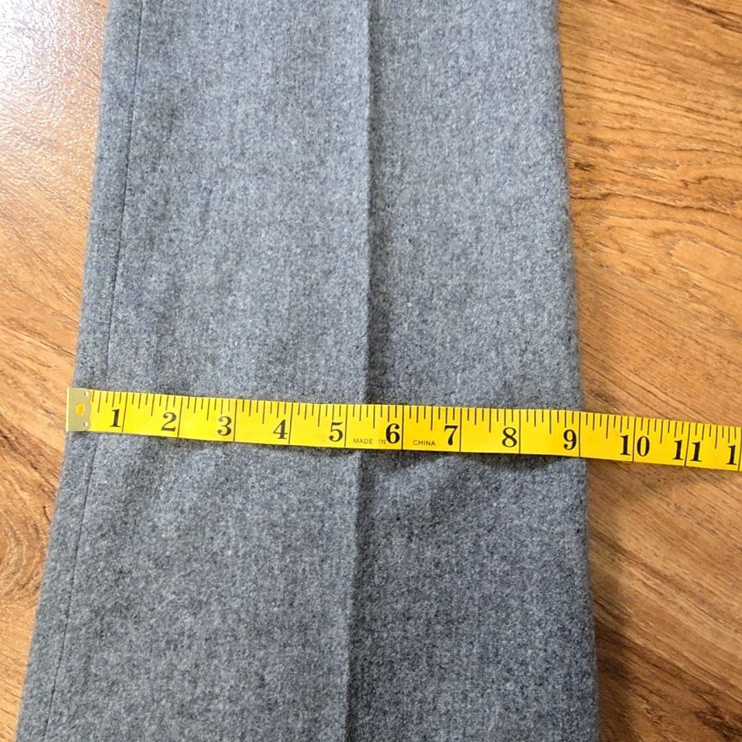 Vintage Vintage Wool Trousers Gray Womens 2 Juniors 7/8 Pants Size 26" / US 2 / IT 38 - 14 Thumbnail