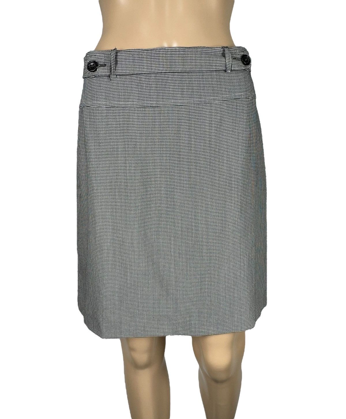 Jil Sander Jil Sander Midi Skirt Glencheck Wool size DE40 IT44 Size 30" / US 8 / IT 44 - 2 Thumbnail