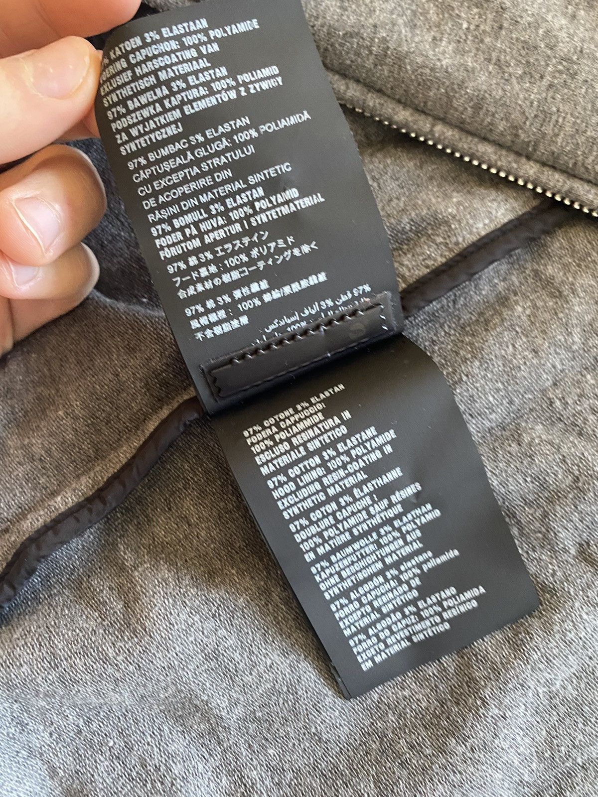 Prada Prada grey hoodie Size US S / EU 44-46 / 1 - 7 Thumbnail