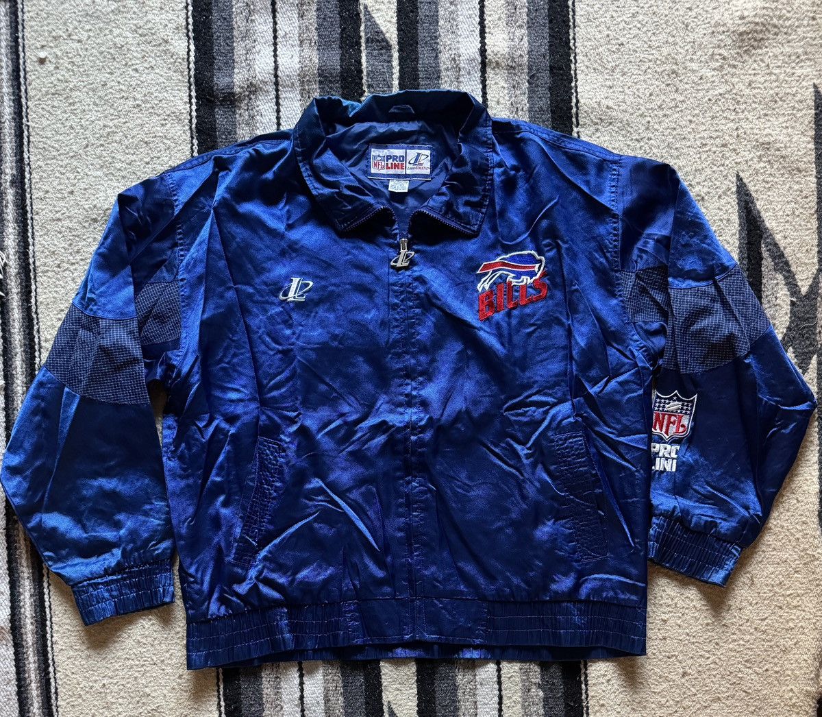 Logo Athletic Vintage Logo Athletic Pro Line Buffalo Bills NFL Jacket XL Size US XL / EU 56 / 4 - 1 Thumbnail