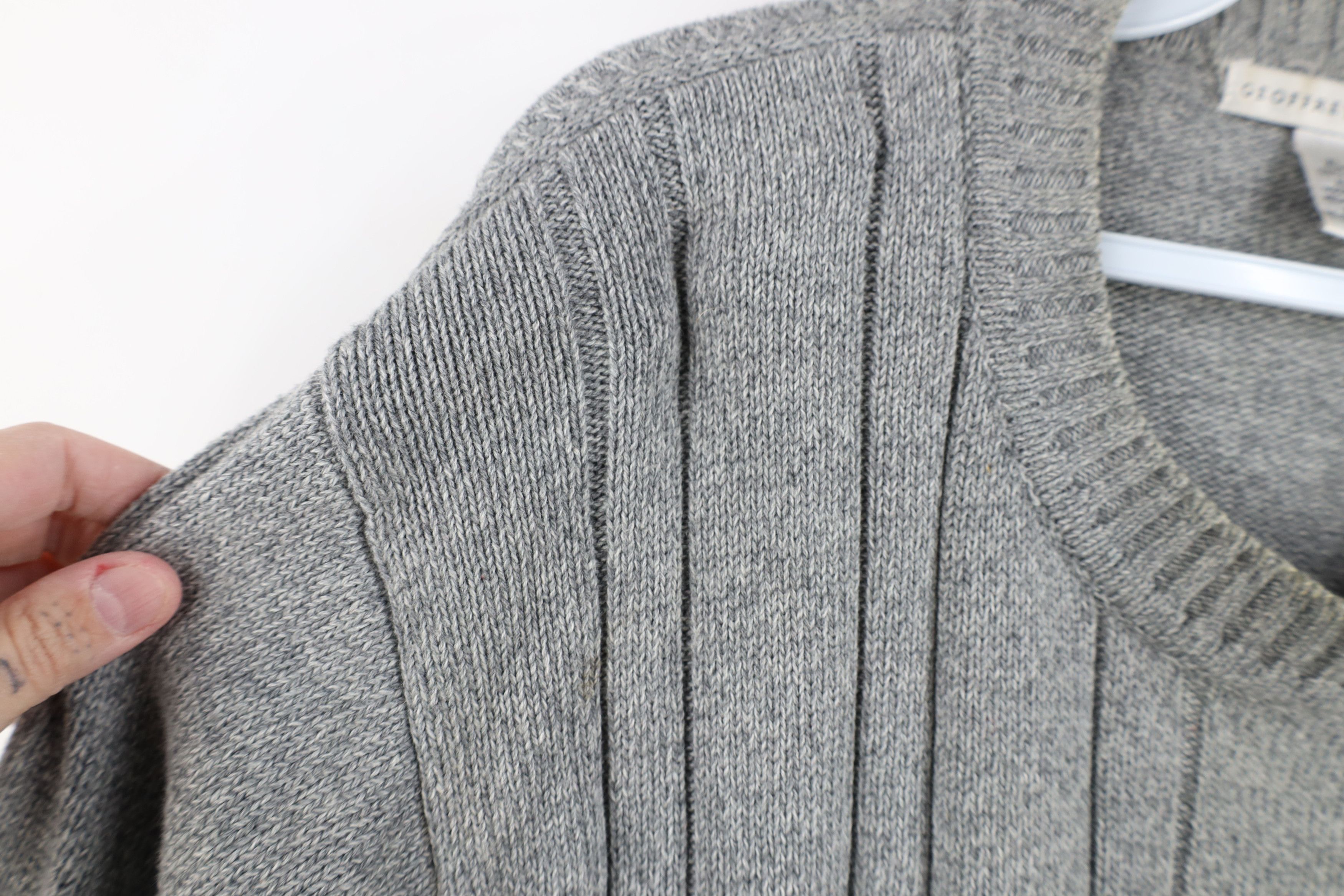 Vintage Vintage 90s Streetwear Block Cotton Ribbed Knit Sweater Size US XL / EU 56 / 4 - 8 Thumbnail