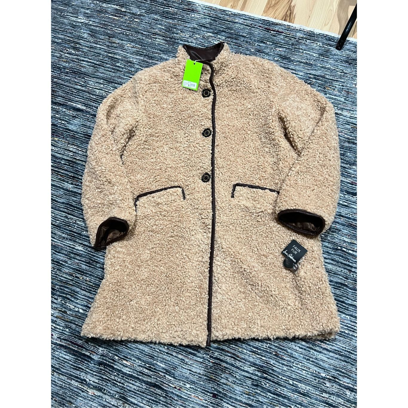 Sam Edelman Sam Edelman NWT teddy single-breasted teddy coat size L Size L / US 10 / IT 46 - 6 Thumbnail