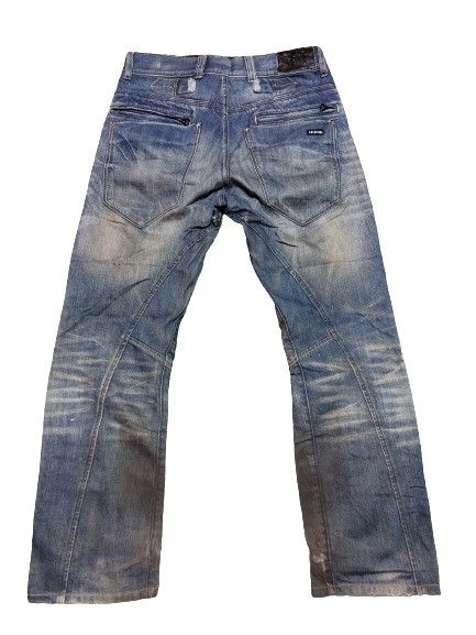 Japanese Brand Back Number Black Jeans Size US 30 / EU 46 - 2 Thumbnail