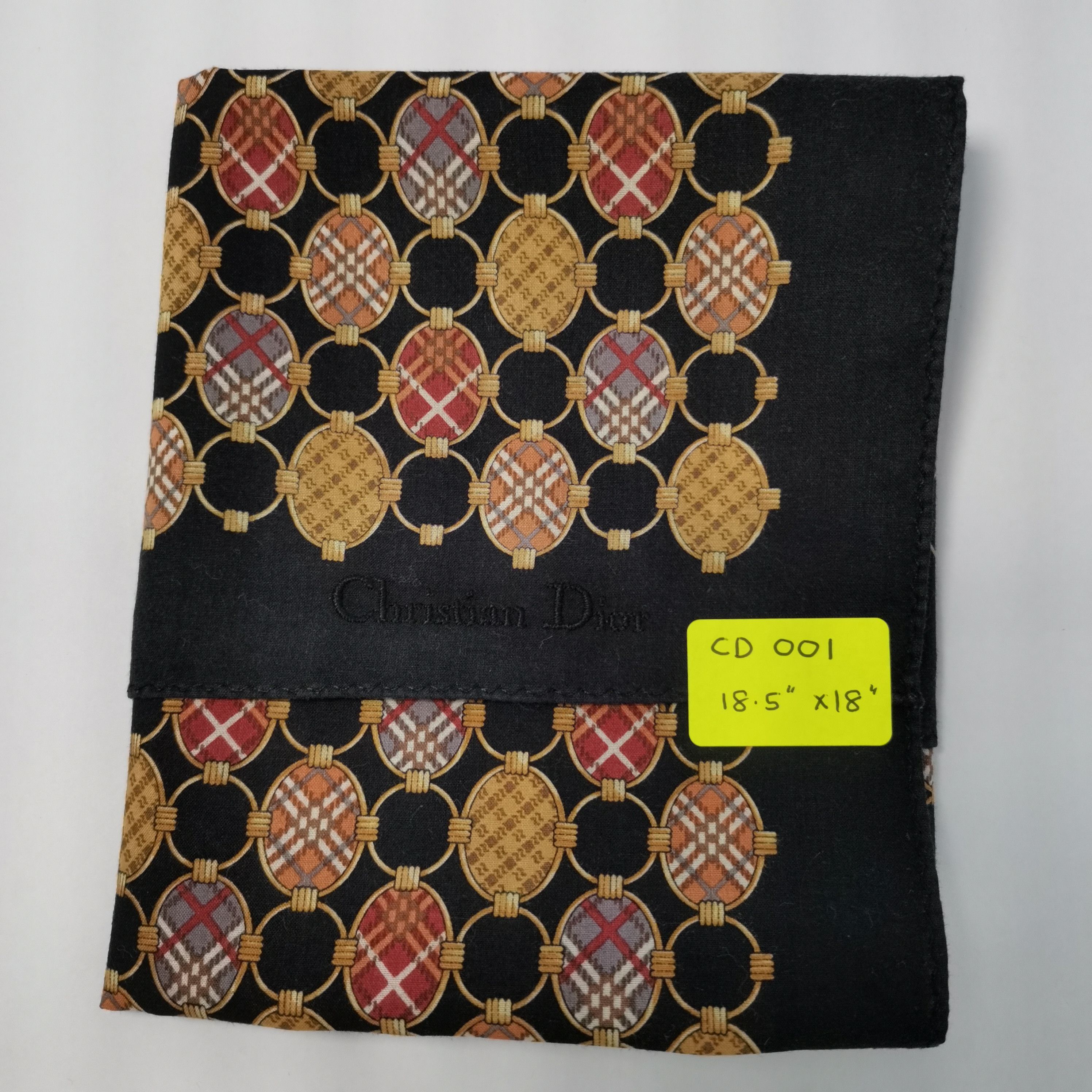 Christian Dior Monsieur CHRISTIAN DIOR HANDKERCHIEF/SCARF/ BANDANA Size ONE SIZE - 6 Thumbnail