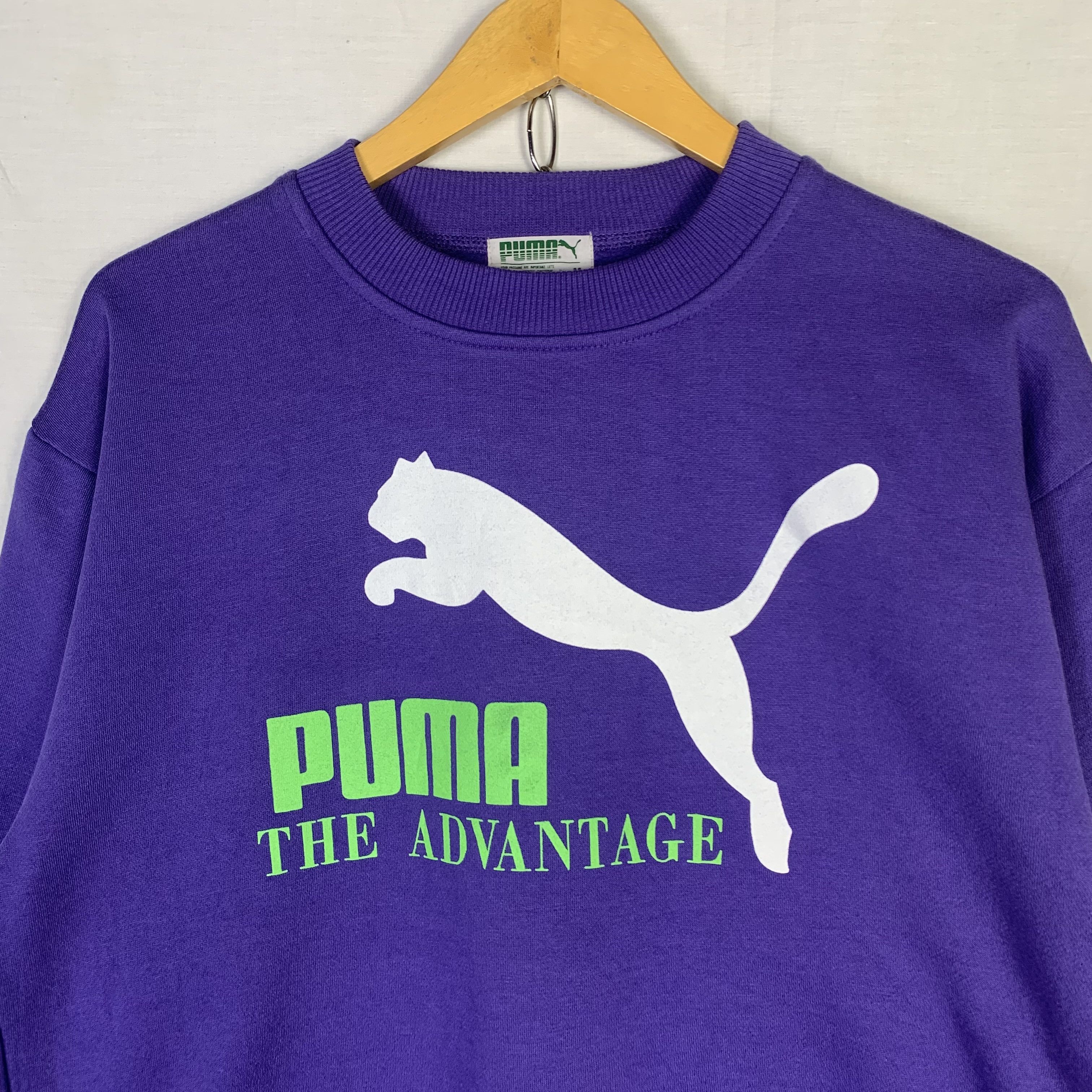 Puma Vintage Puma Sweatshirt Crewneck Size US M / EU 48-50 / 2 - 2 Thumbnail