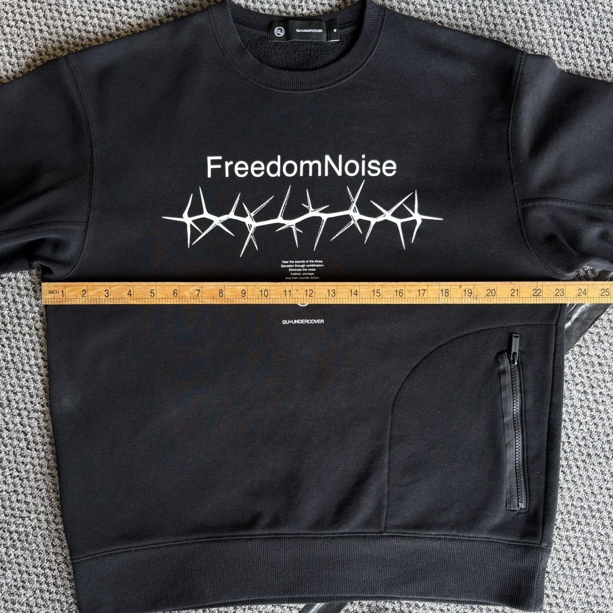GU × Undercover Undercover X GU Freedom Noise Sweatshirt Size US M / EU 48-50 / 2 - 10 Thumbnail