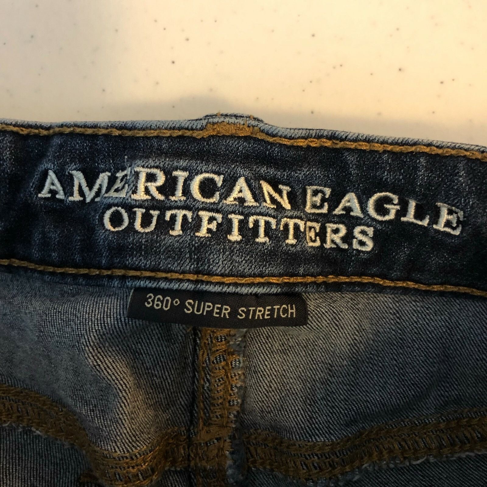 American Eagle Outfitters American Eagle Womens Midi Shorts Denim Cuffed Medium Wash S Size 25" / US 0 / IT 36 - 3 Thumbnail