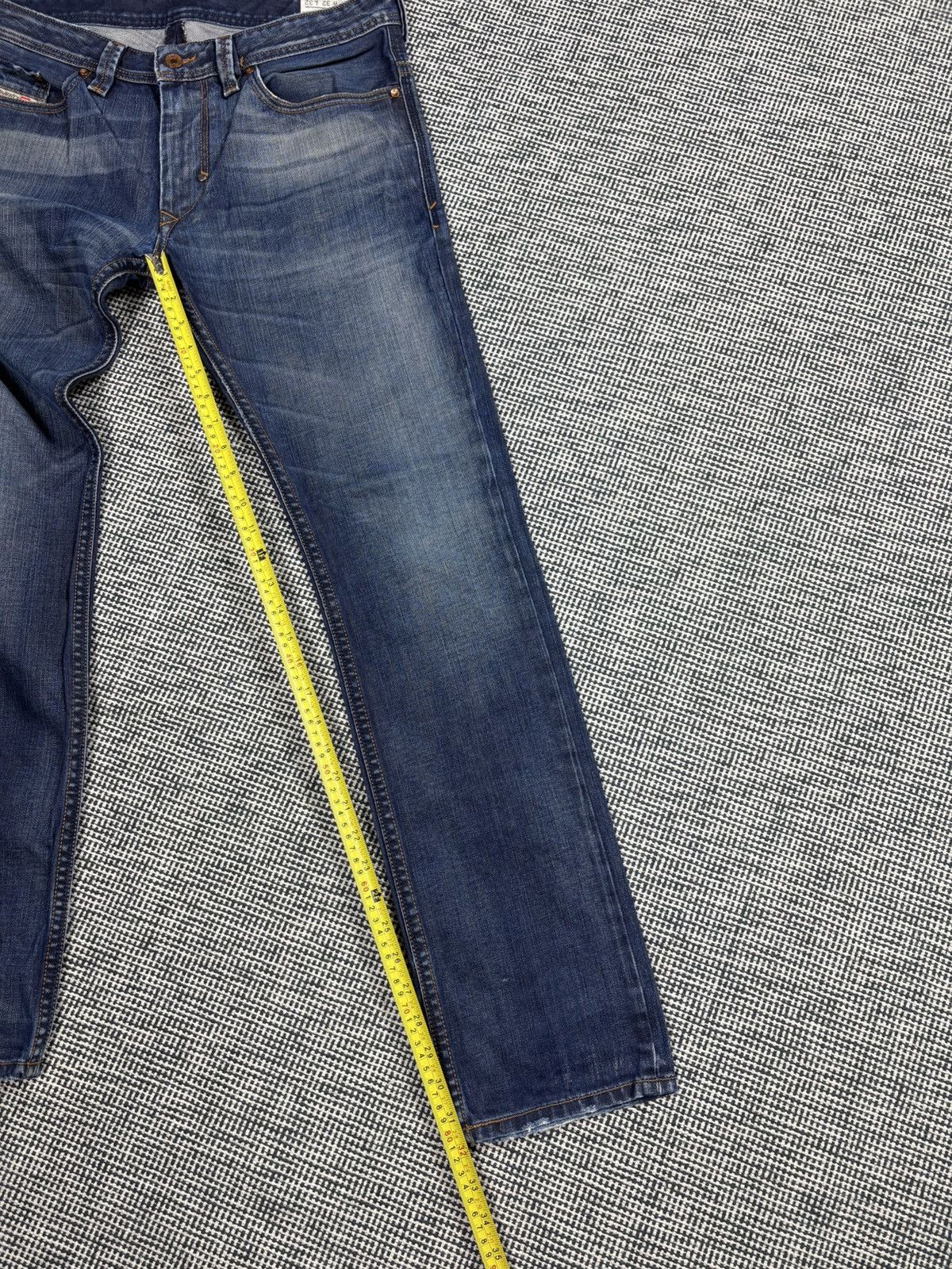 Diesel diesel thanaz washed straight jeans y2k vintage japanese Size US 34 / EU 50 - 13 Thumbnail