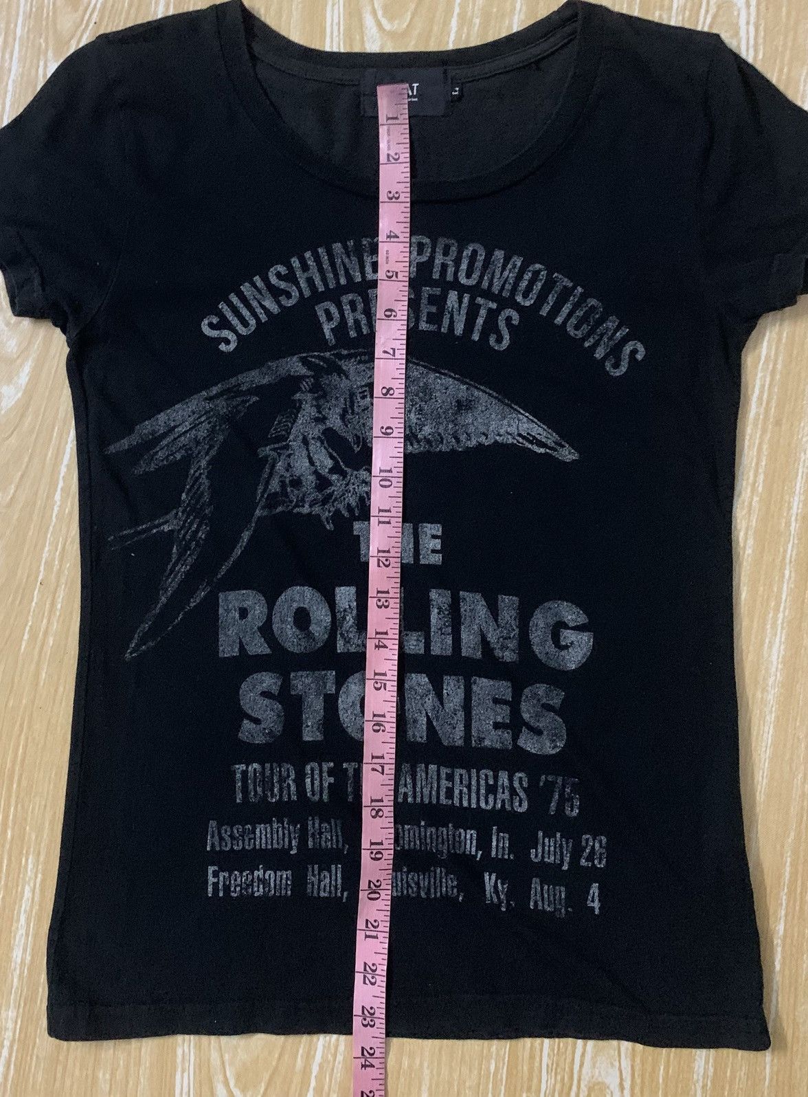 Band Tees × Bravado × The Rolling Stones Sunshine Promotions Presents The Rolling Stone Tour ‘76 Tee Size S / US 4 / IT 40 - 15 Thumbnail