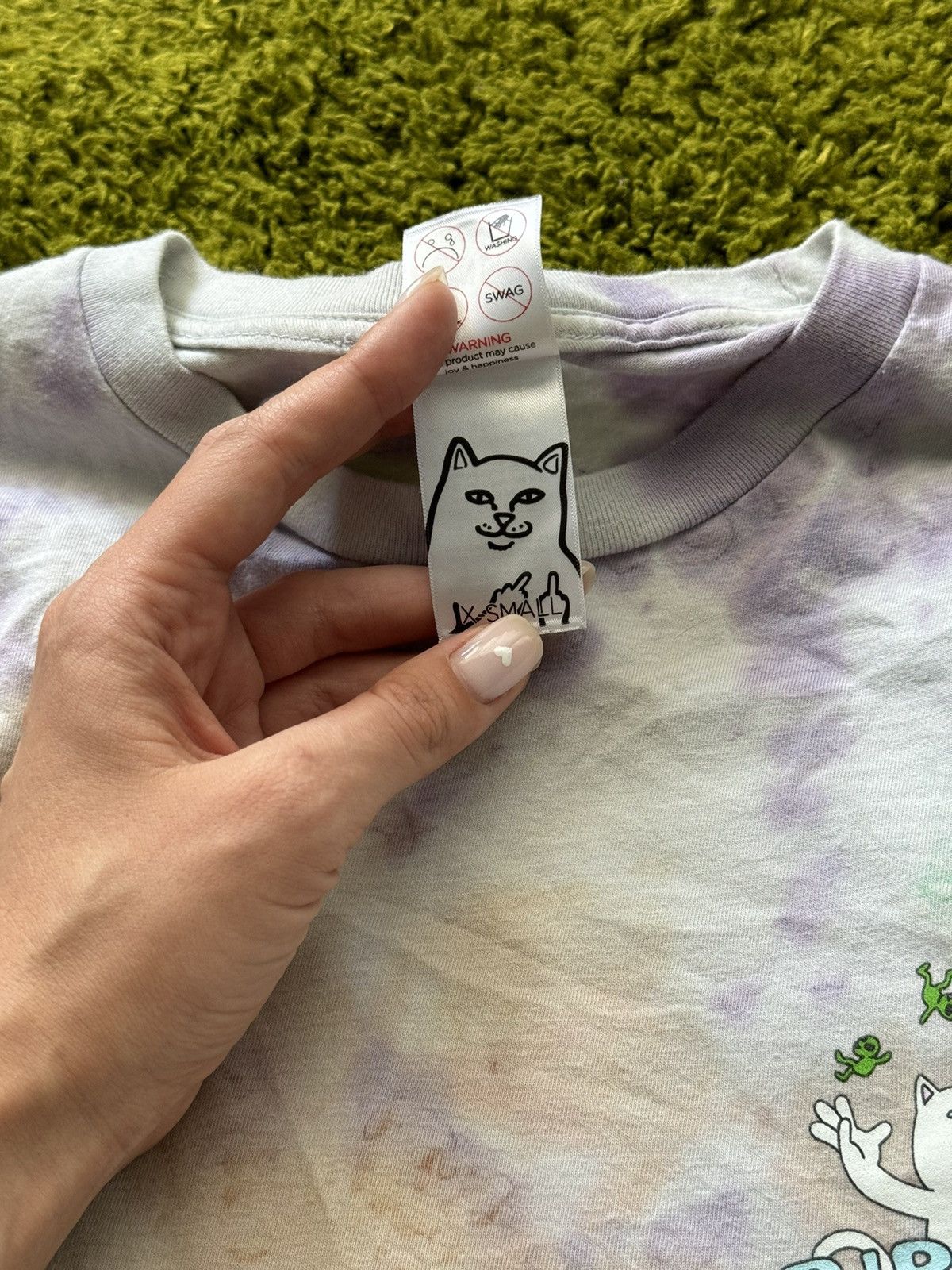 Designer × RIPNDIP Rip N Dip tie dye graphic longsleeve Size US XS / EU 42 / 0 - 5 Thumbnail