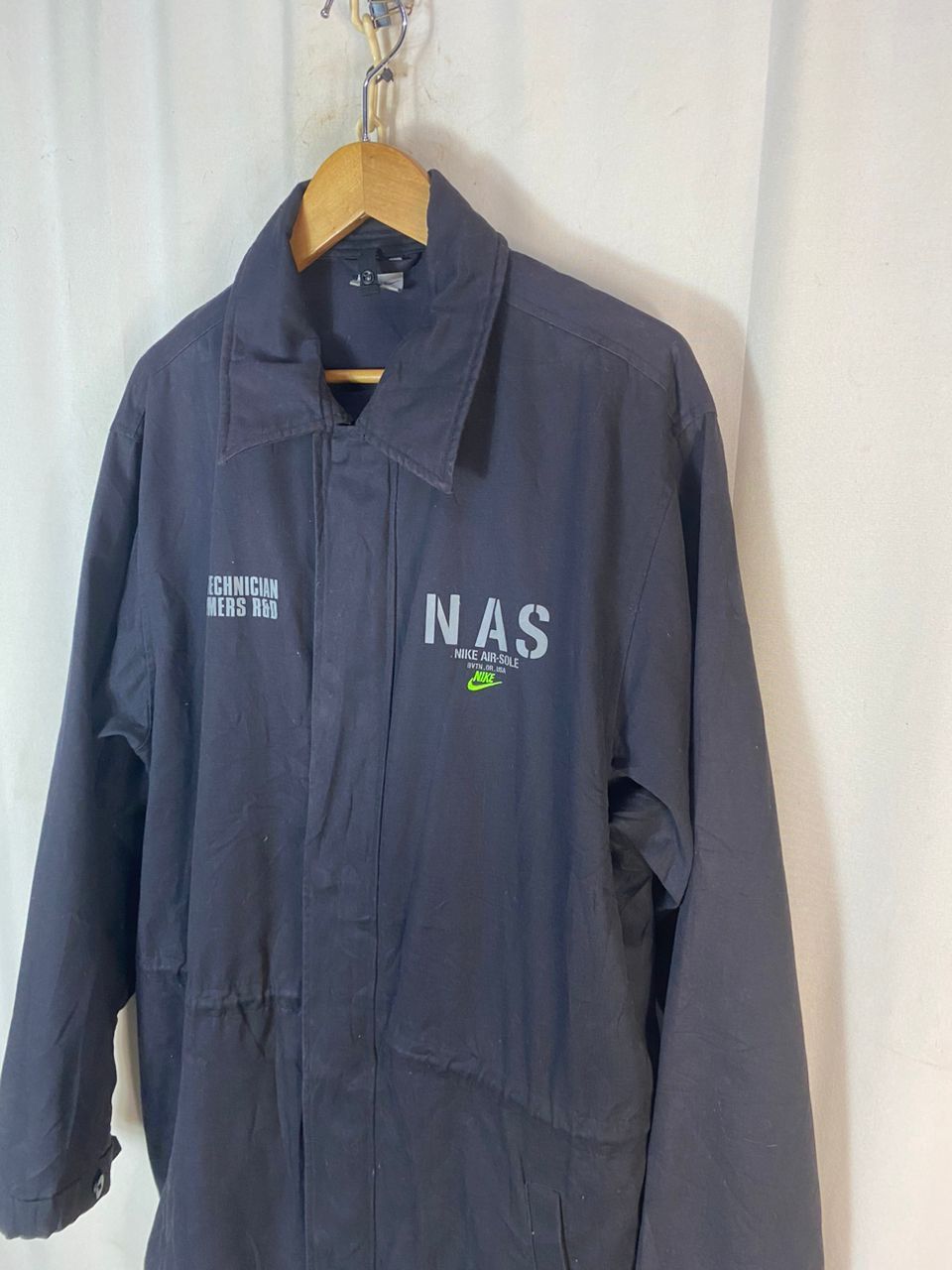 Nas × Nike Nas nike air-sole parka zipper jacket Size US L / EU 52-54 / 3 - 3 Thumbnail