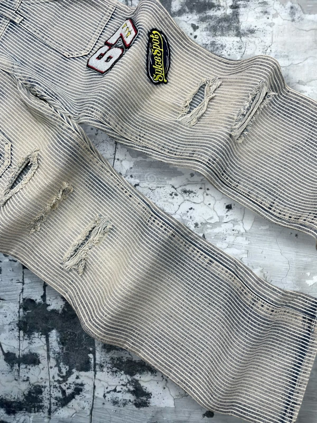 Hysteric Glamour Vintage 90s Japan Designer Blue Moon Californication Overall Size US 32 / EU 48 - 6 Thumbnail