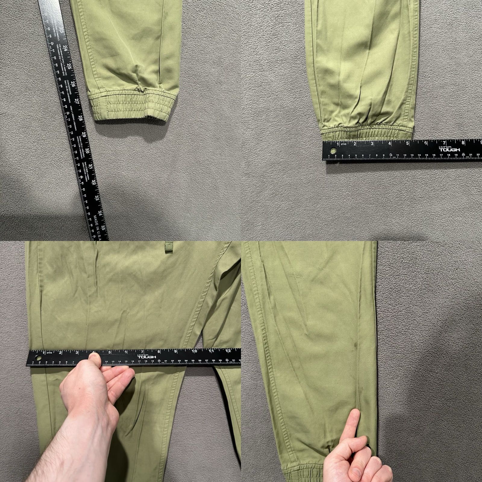Nike Nike Pants Mens Medium Olive Green Woven Players Jogger Slim Fit 934592-385 Size US 33 - 9 Thumbnail